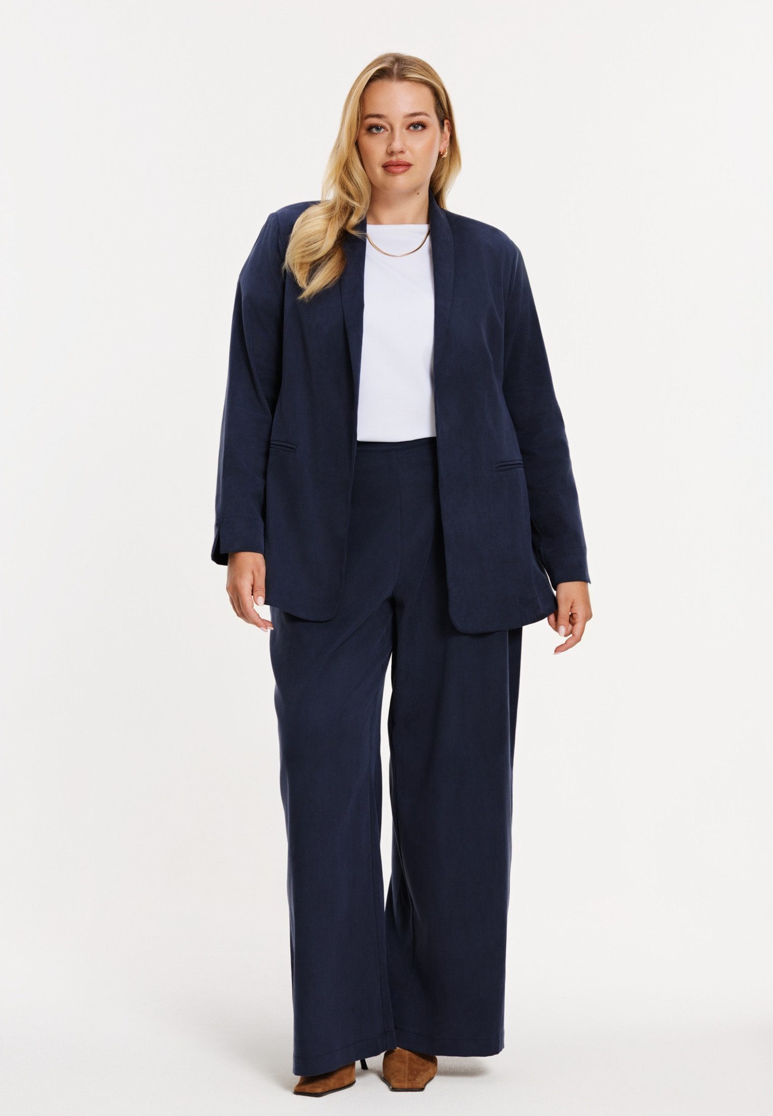 YOEK Bootcuthose Damen Hose mit Druck