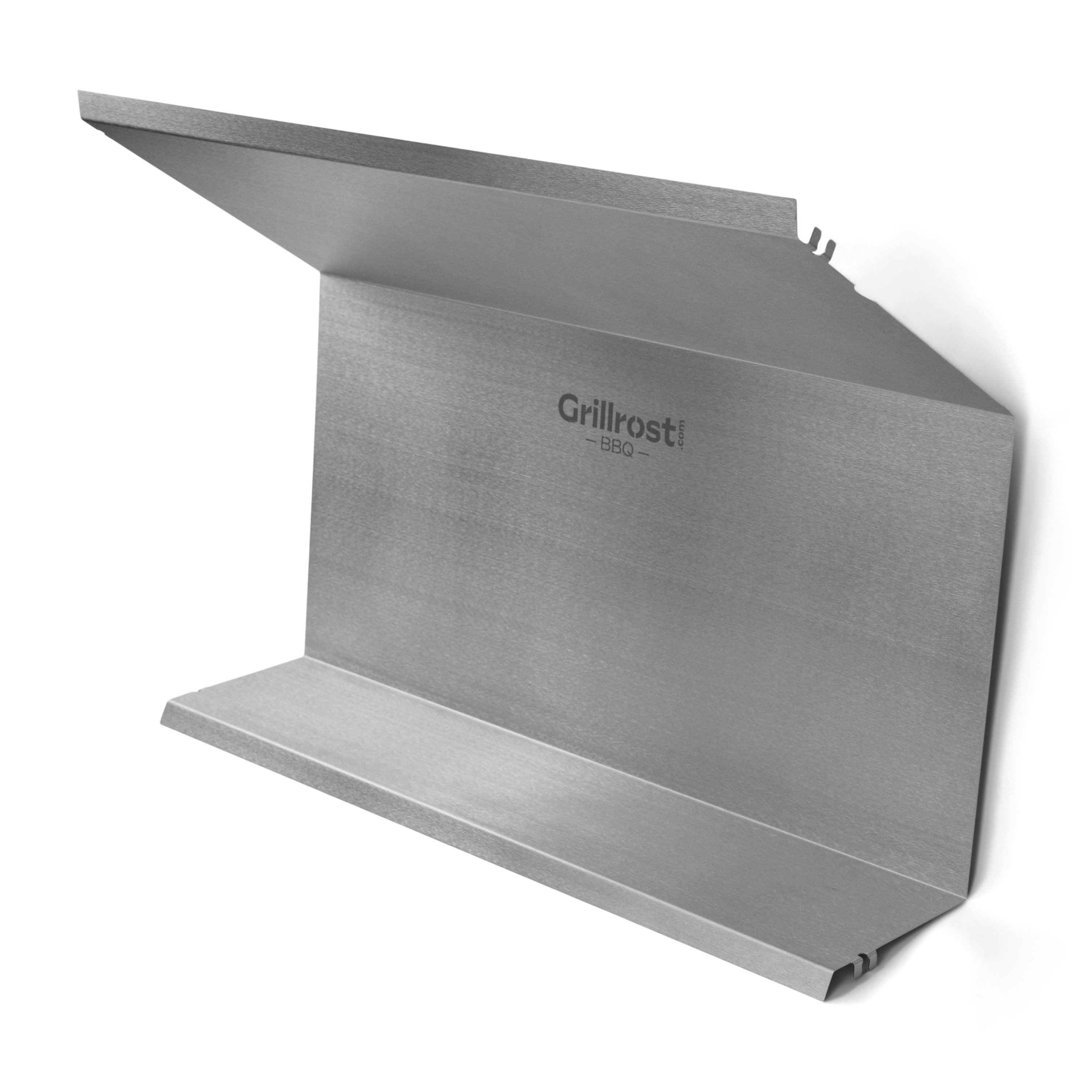 Grillrost.com BBQ Grillrost BBQ Hitzeschild Weber Spirit 200 & 300 - Regler seitlich, Made in Germany