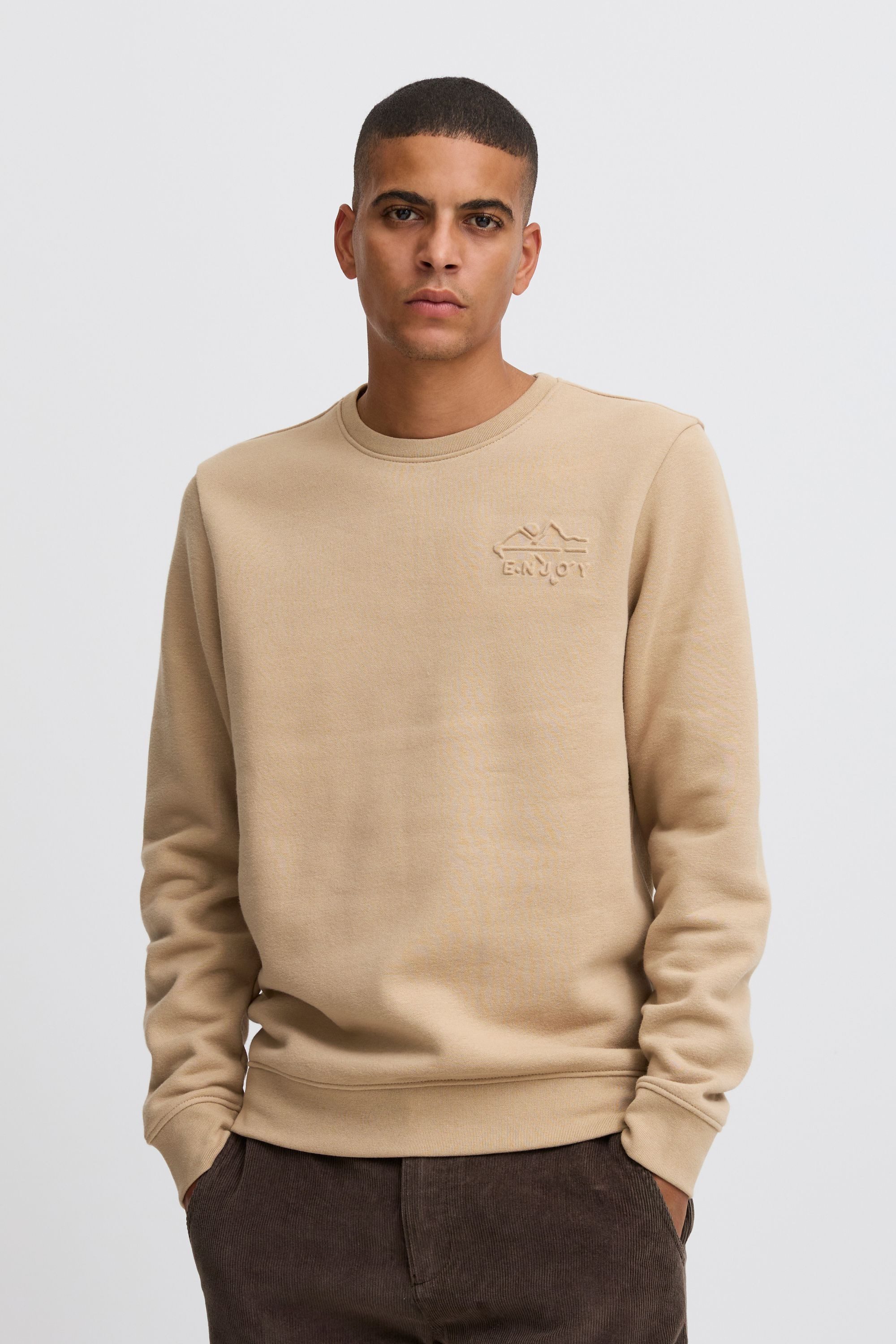 Blend Rundhalspullover BHSweatshirt Klassischer Sweatpullover mit Rundhalsa günstig online kaufen