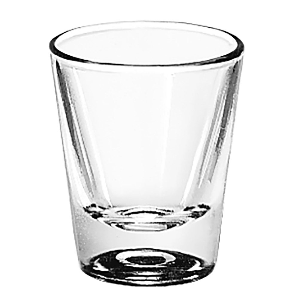 LIBBEY Schnapsglas SHOTS AND SHOOTERS, 12-tlg., Glas, 12er Set, H: 6, Ø: 5, 30 ml