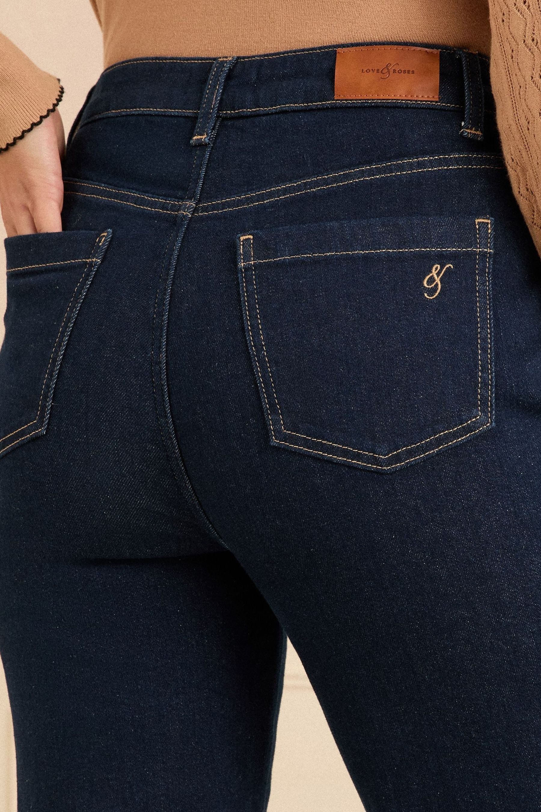 Love & Roses Bootcut-Jeans Love & Roses Bootcut-Jeans, Regular (1-tlg)