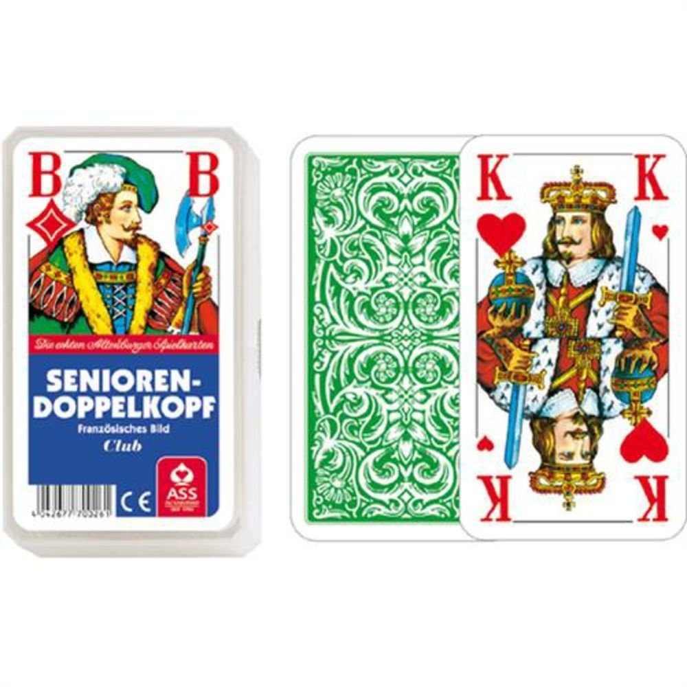 Cartamundi ASS Altenburger Spiel, Kartenspiel Senioren-Doppelkopf, extra große Karten