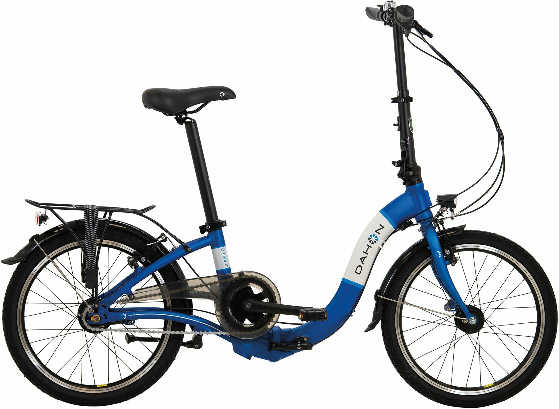 Dahon Faltrad Touren Bike Ciao i7U blau 20" Faltrahmen, 7 Gang Shimano Shimano Nexus Rücktritt Schaltwerk