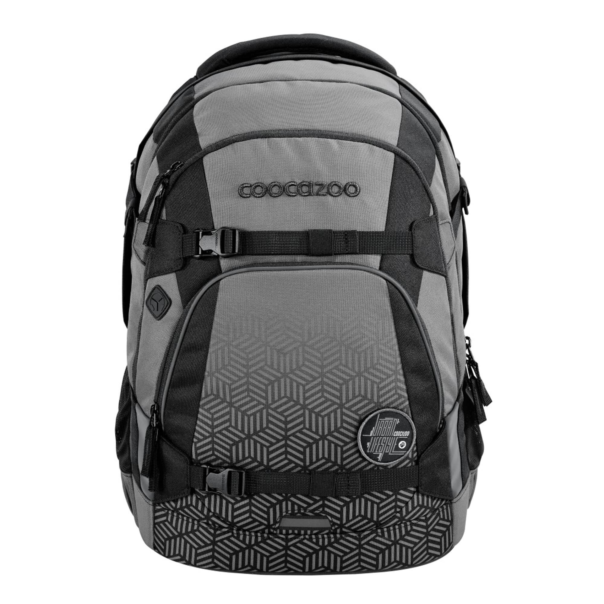 coocazoo Schulranzen MATE, 30 Liter Black Carbon