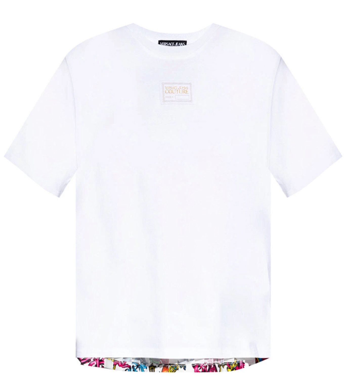 T-Shirt Damen Bluse Barock Plissee Loose Fit Shirt