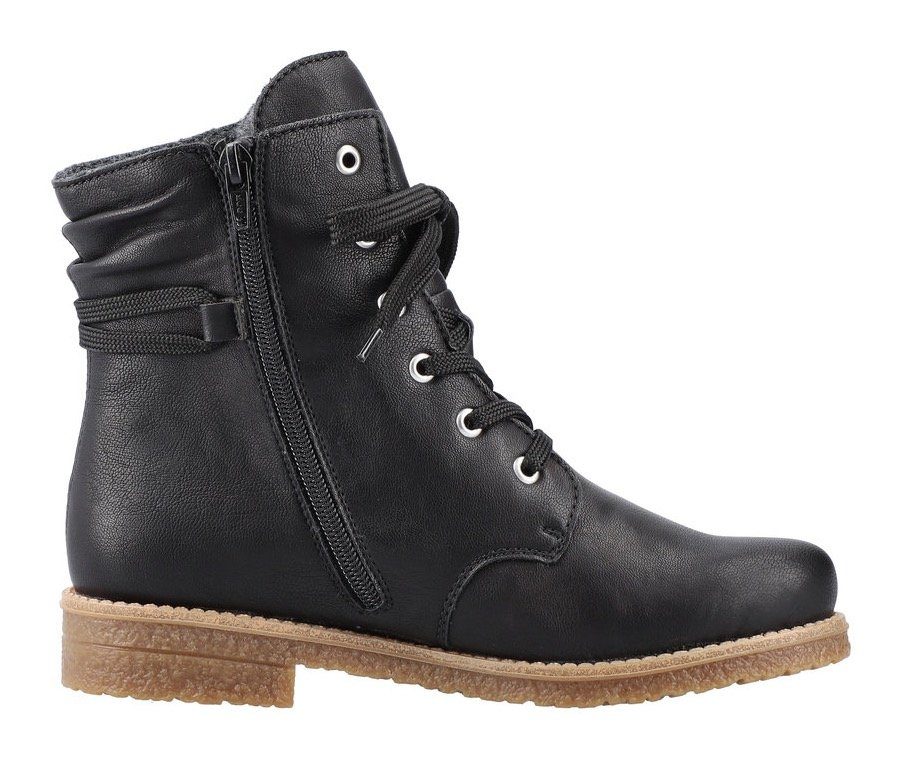 Rieker Schnürstiefelette mit schaftumspielender Schnürung – Bild 4 von 5