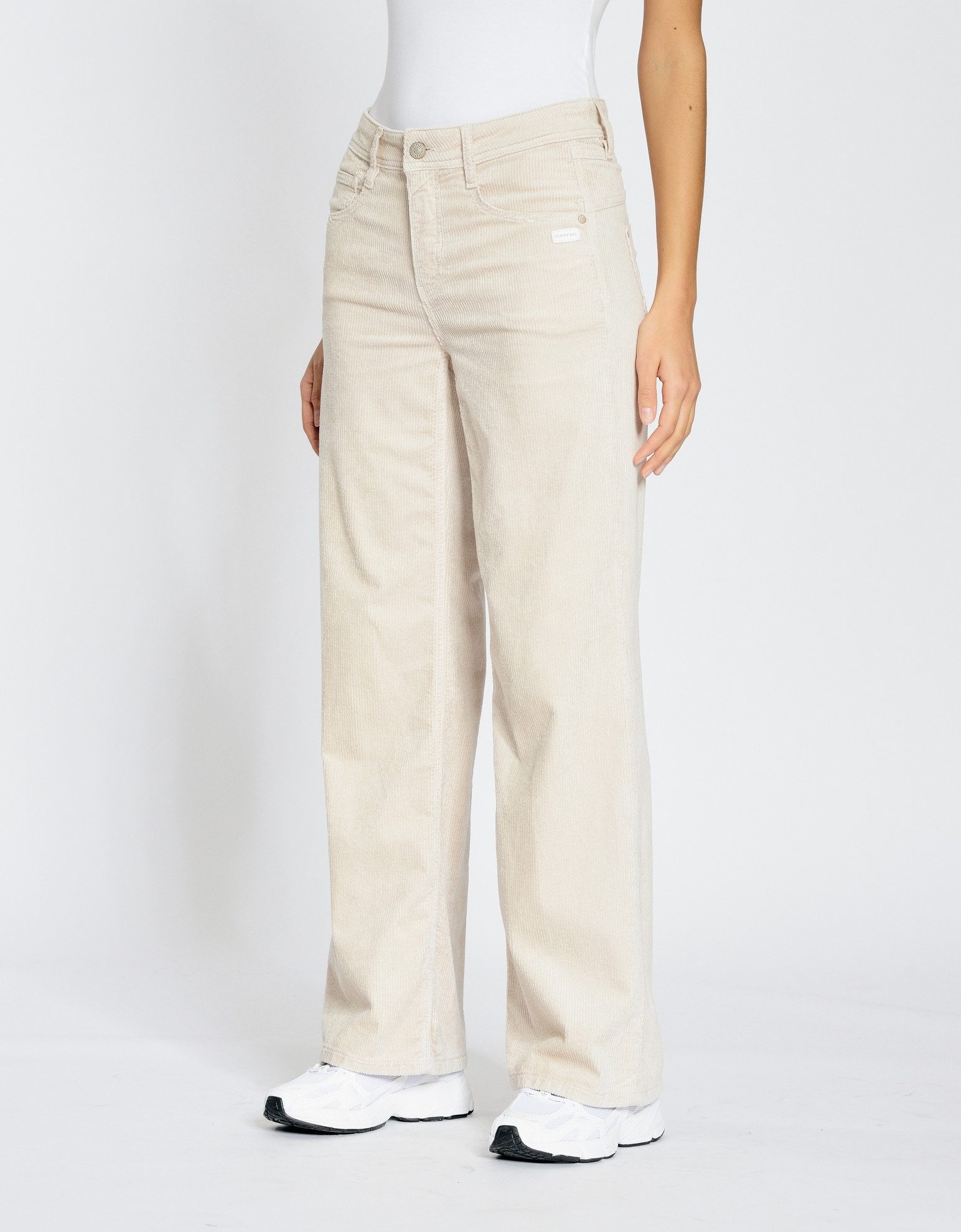 GANG Cordhose 94AMELIE WIDE im lässigen Wide Fit