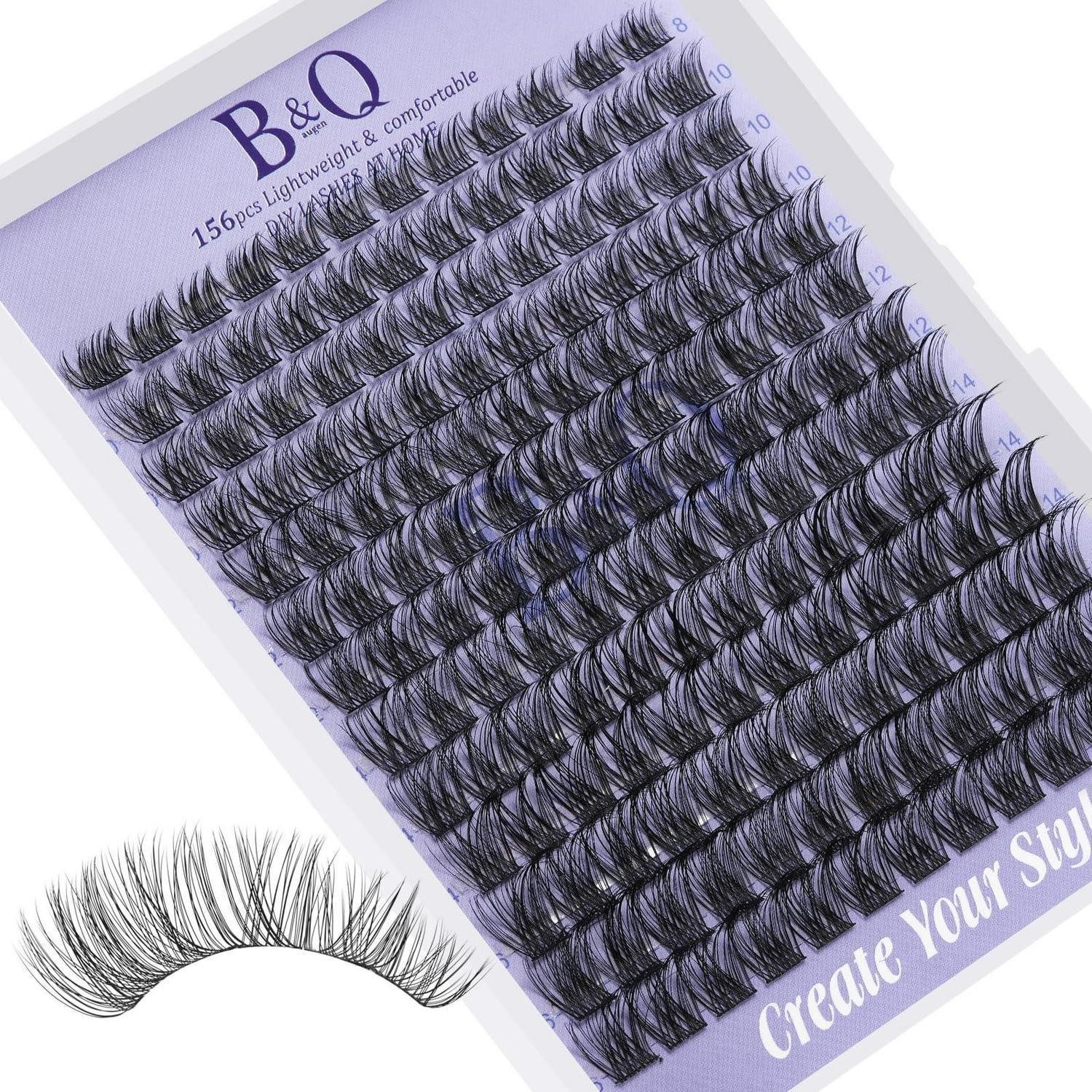 LuxusKollektion Einzelwimpern Lash Extensions Mix 8-16mm