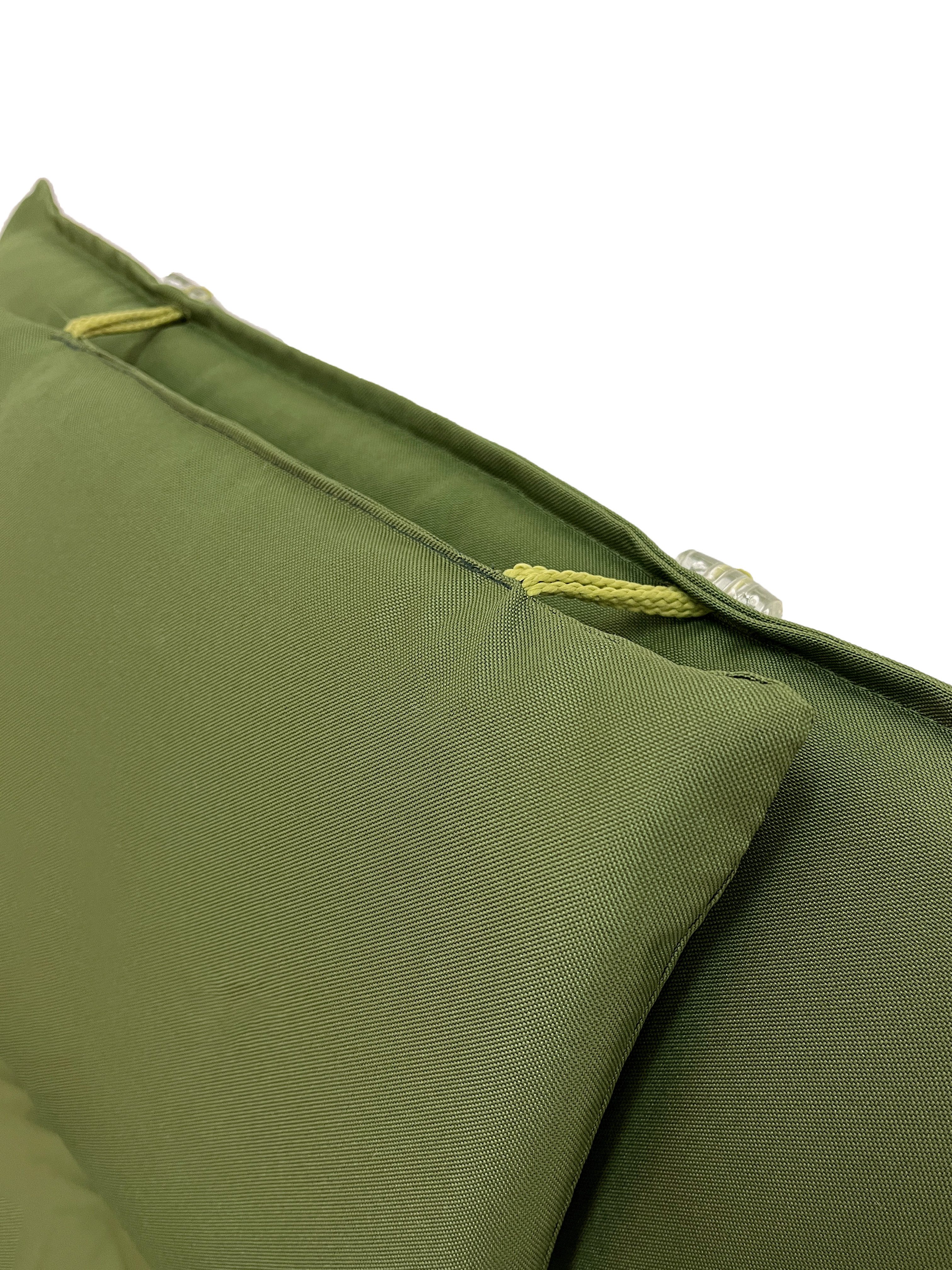 doppler® Hochlehnerauflage 7836 grün Gartenstuhl Auflagen Kissen Polster für Hochlehner Einlage, (Auflage, 1 St., 1 Auflage), für Hochlehner-Stühle