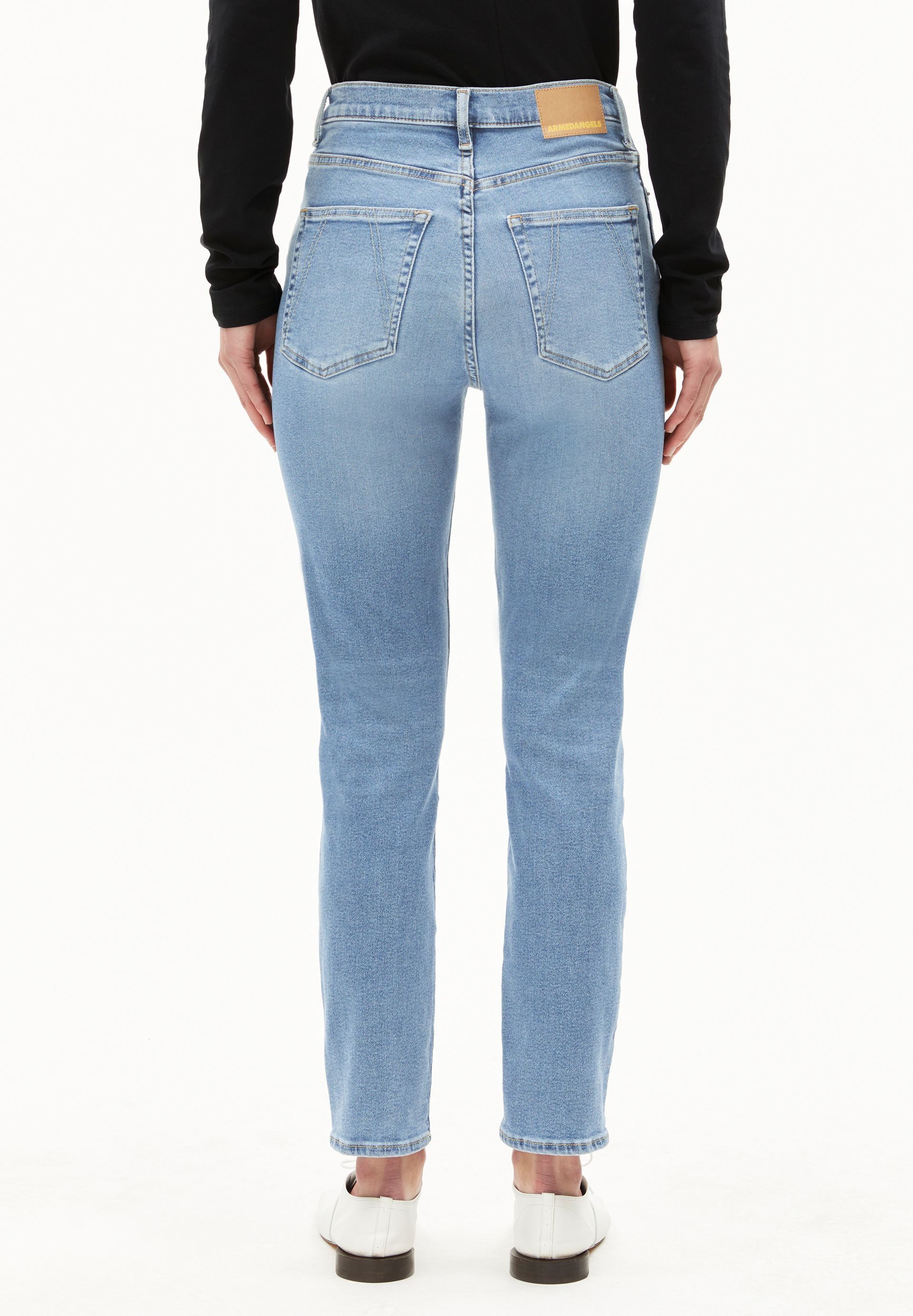 Armedangels Slim-fit-Jeans LEJAANI Slim Jeans Bio-Baumwoll Mix X-Stretch (X-Stretch) High waist – Bild 4 von 5