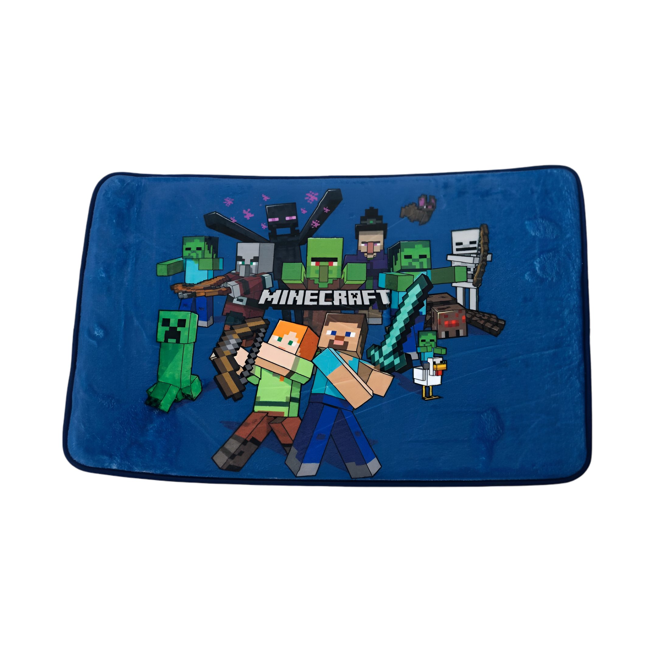 Minecraft Kinderteppich Minecraft Steve Alex Kinder Teppich Badvorleger Matte 40x60 cm, Rechteck