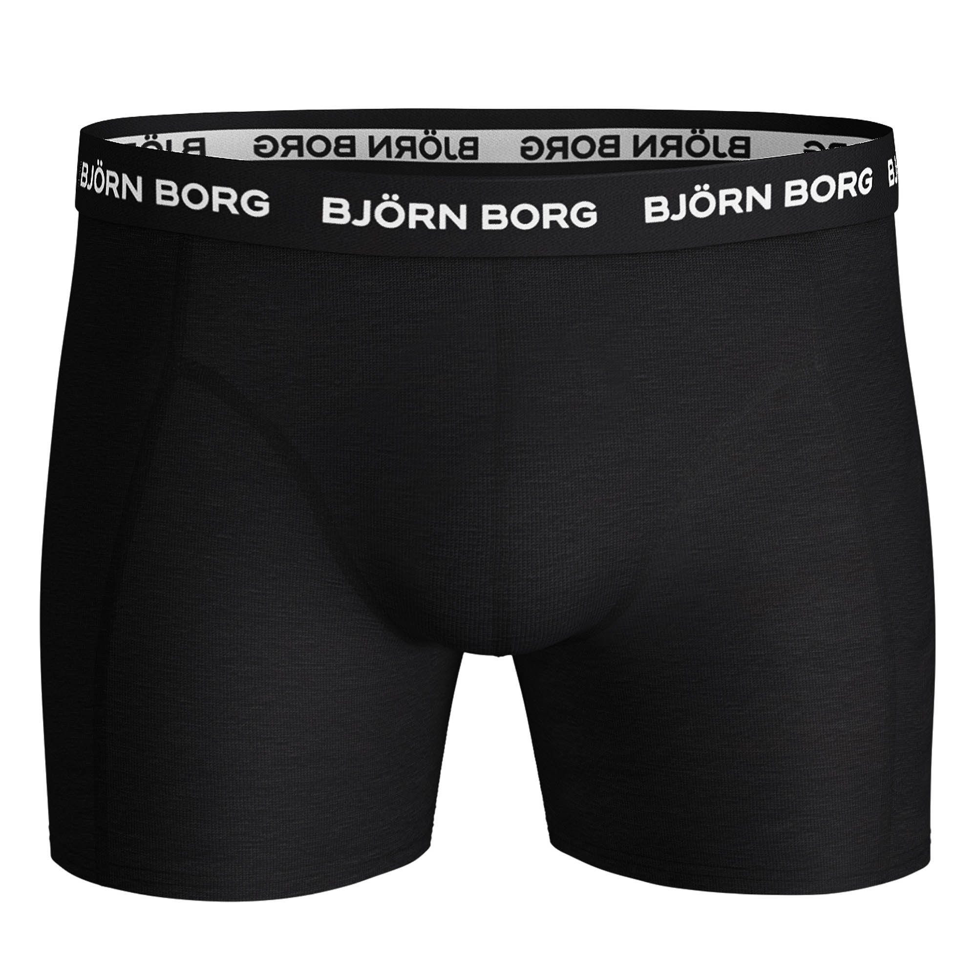 Björn Borg Boxer Herren Boxershort 5er Pack Baumwollmischung (Packung, 5er Pack)