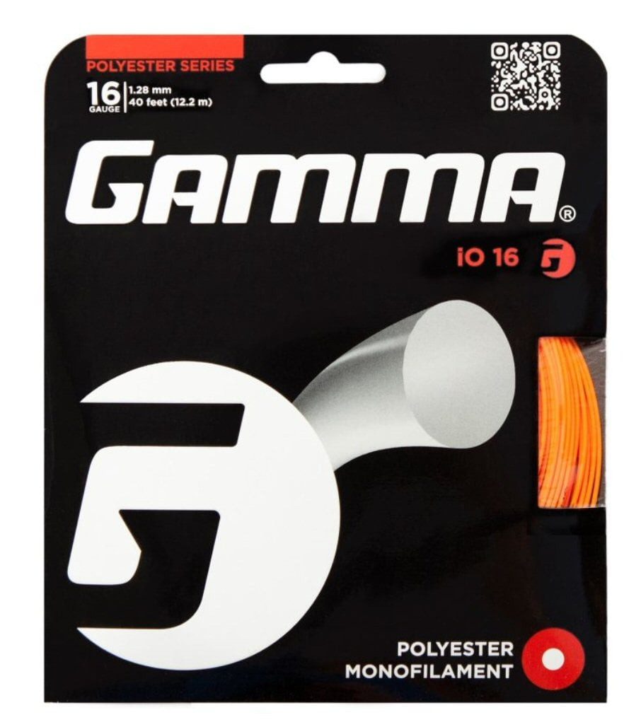 Tennissaite iO (Haltbarkeit+Power) orange 12m Set