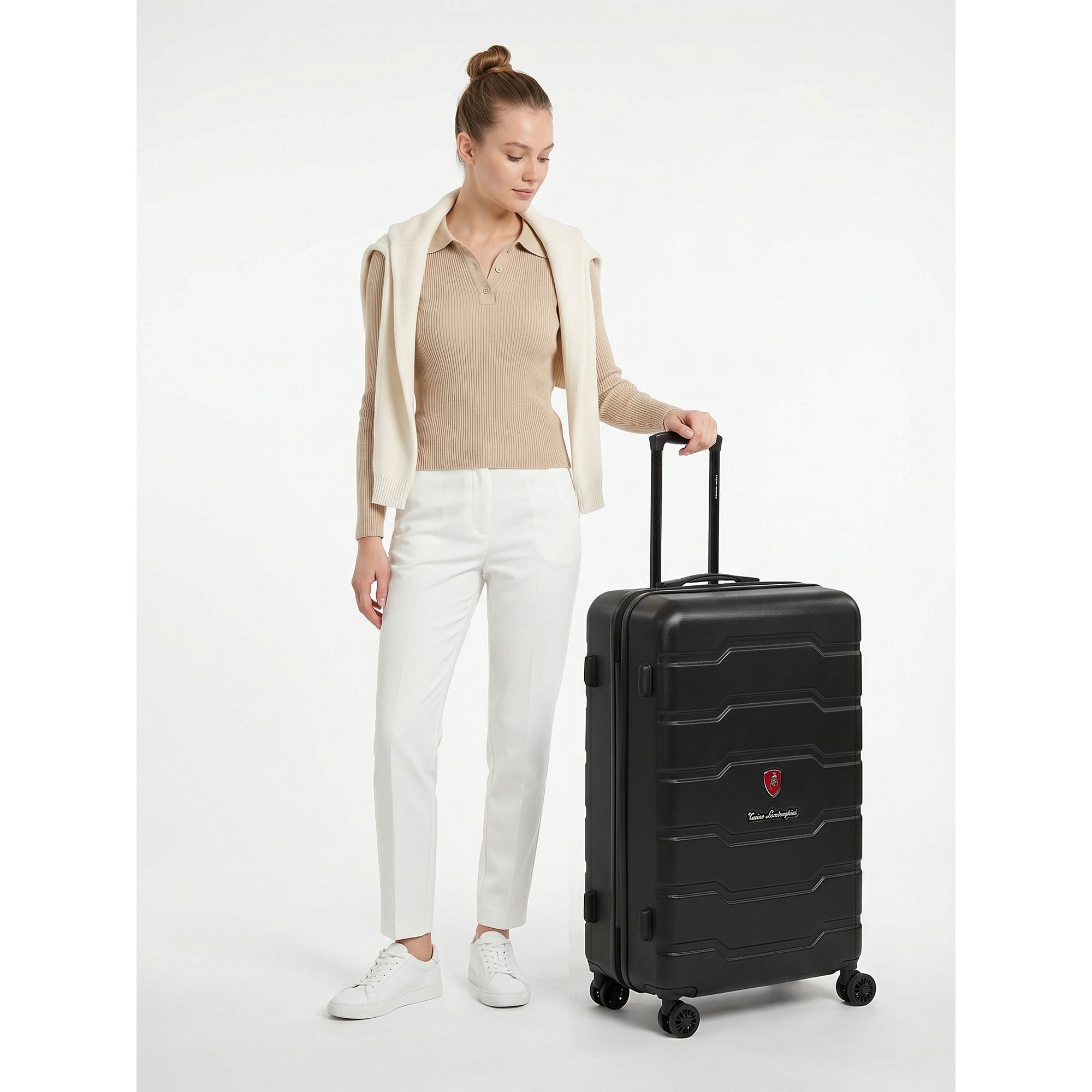 Tonino Lamborghini Hartschalen-Trolley Bologna, 4 Rollen, ABS