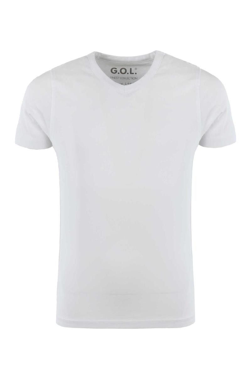 G.O.L. T-Shirt Boys-V-Neck-T-Shirt (1-tlg) körpernaher Schnitt