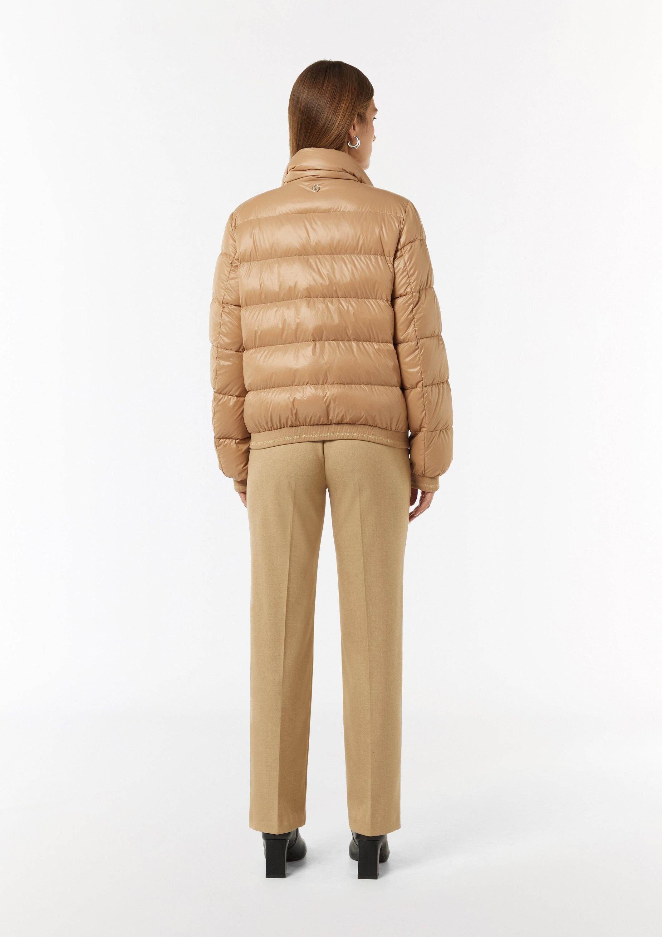 comma Funktionsjacke Outdoor-Jacke Pufferjacke mit Stehkragen und Rippbündchen