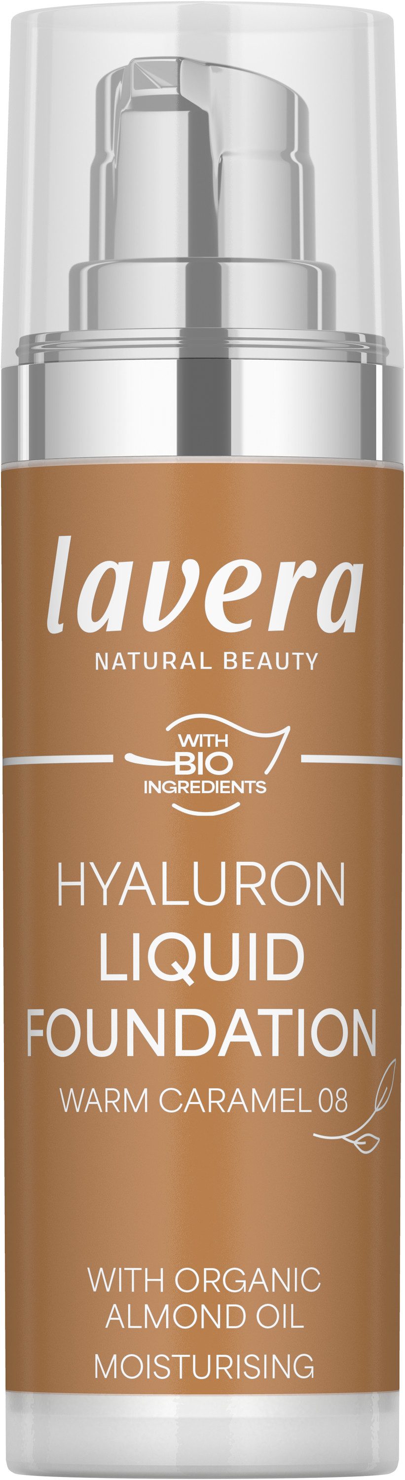 lavera Foundation Hyaluron Liquid Foundation -Cool Beige 4.5-