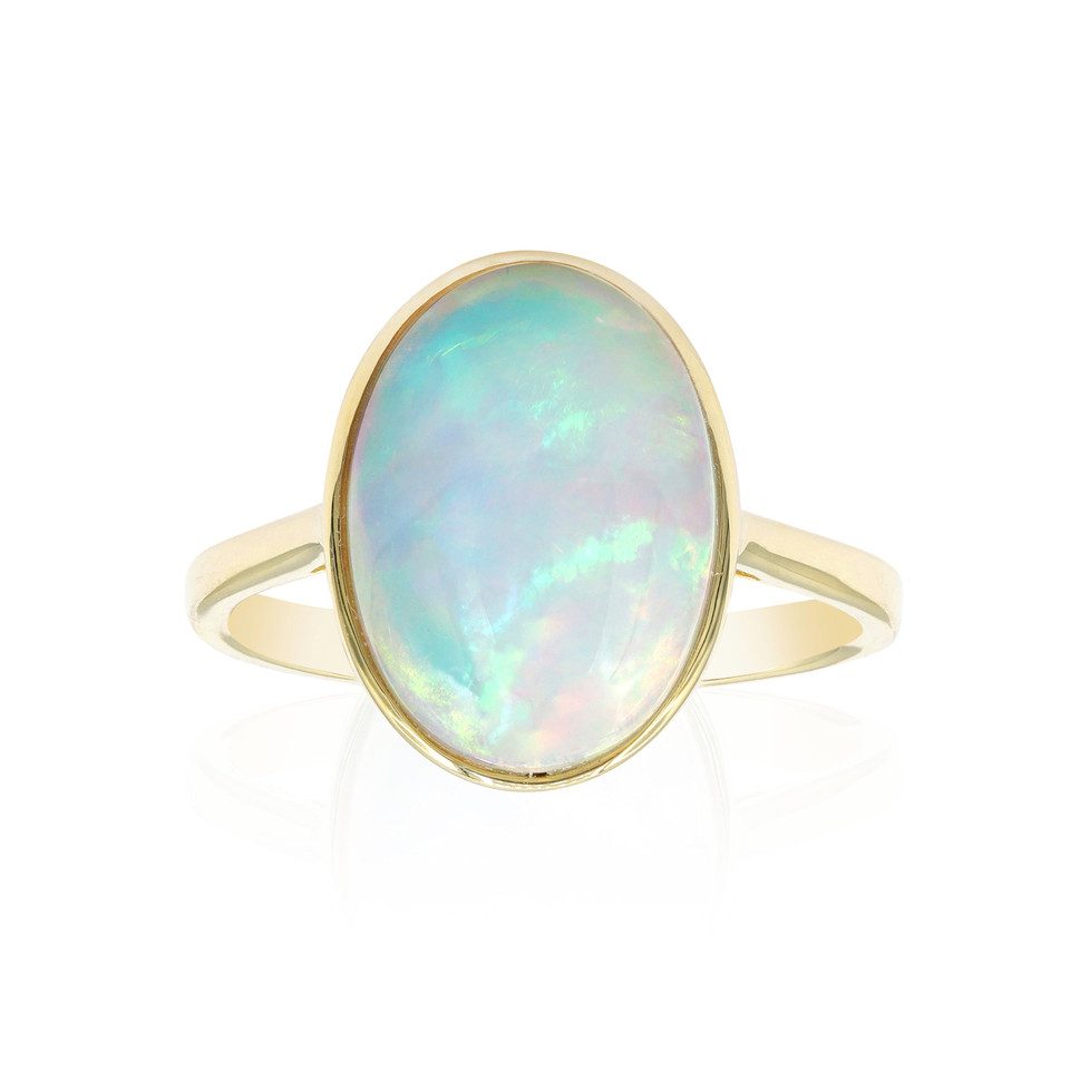 Cavill Solitärring Welo Opal Goldring 3,69 günstig online kaufen