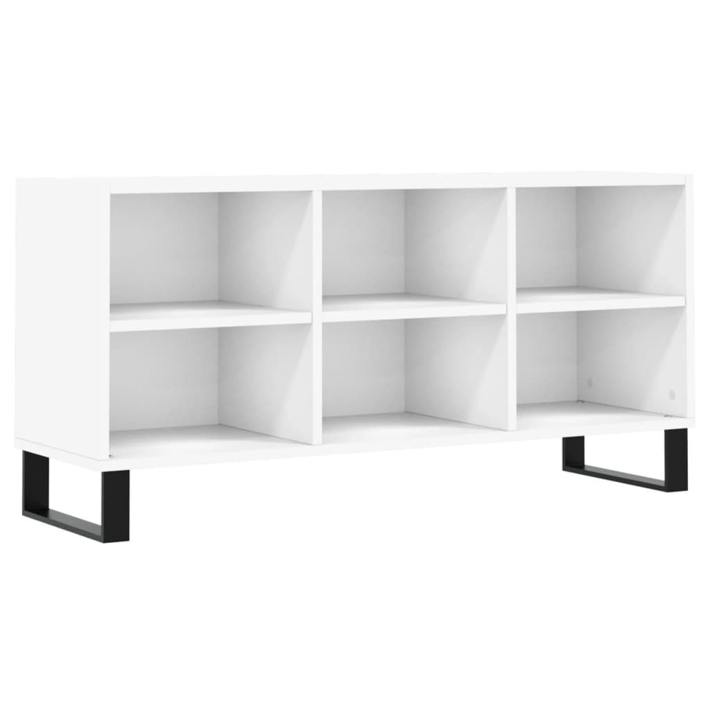 vidaXL TV-Schrank TV-Schrank Weiß 103,5x30x50 cm Holzwerkstoff (1-St)