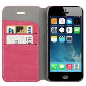 König Design Handyhülle Apple iPhone 5 / 5s / SE, Apple iPhone 5 / 5s / SE Handyhülle Backcover Rosa