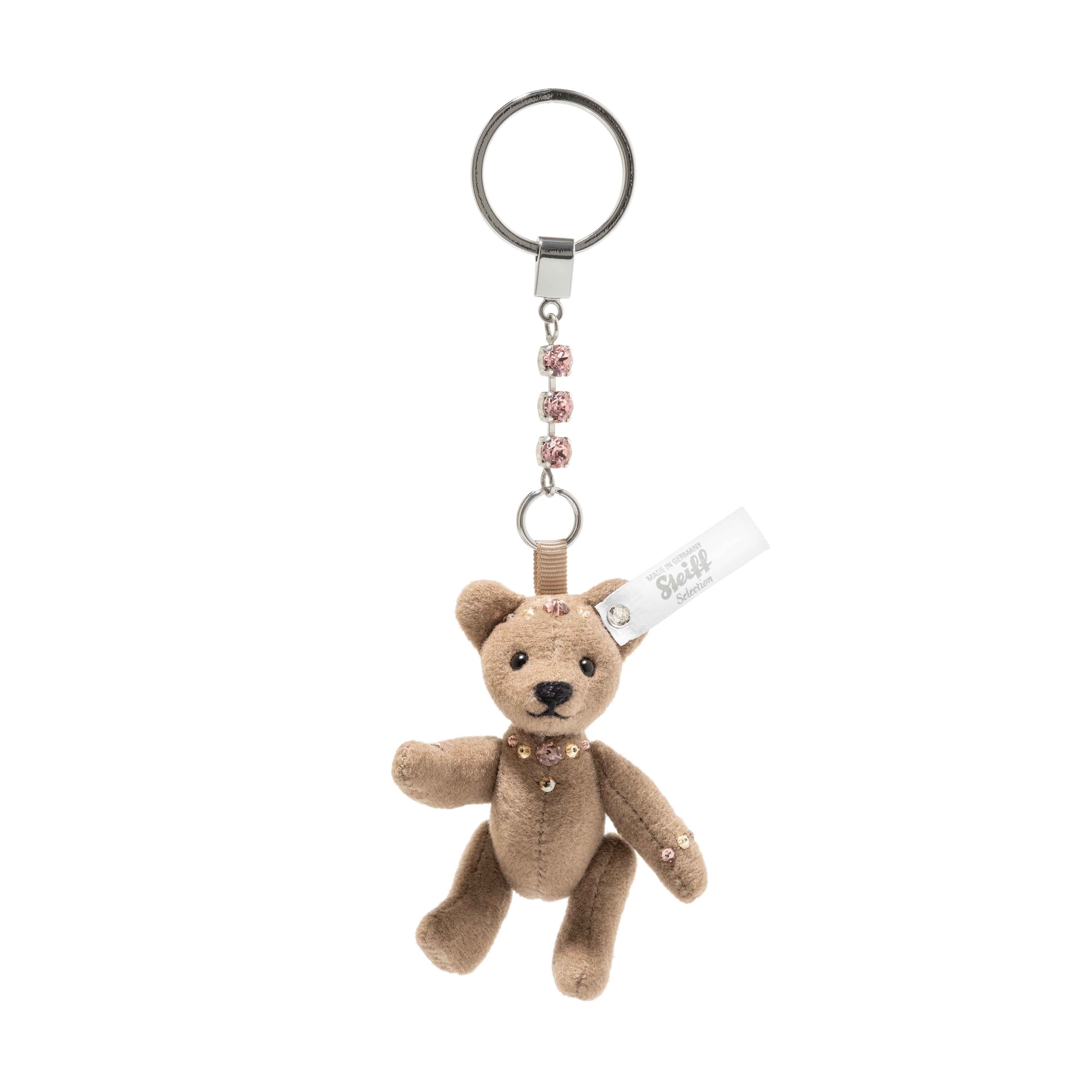 8 cm Teddybär Dekofigur Schlüsselanhänger Steiff