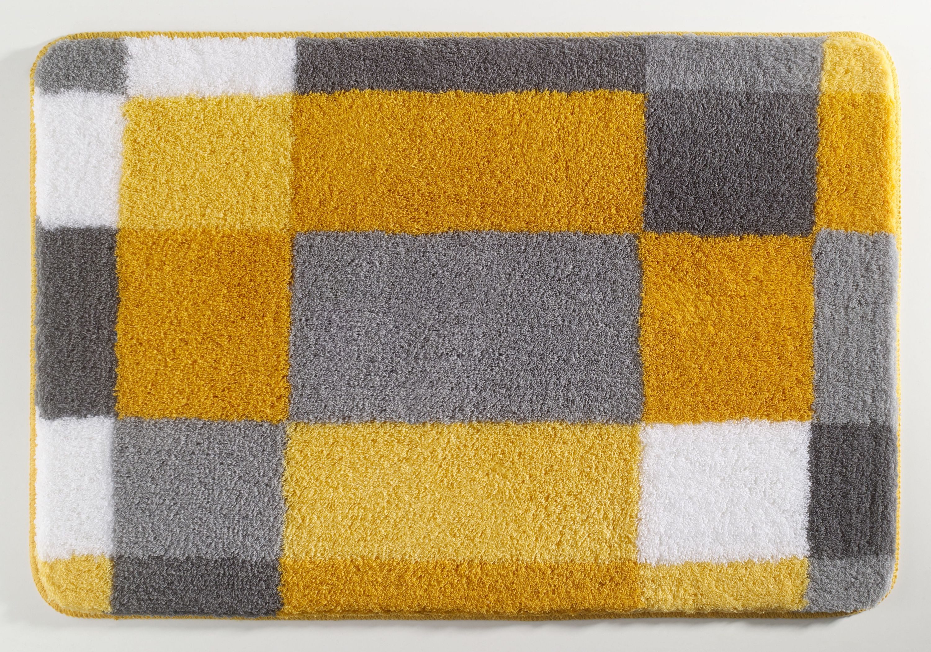 Kleine Wolke Badematte Kleine Wolke Badematte EDGE goldgelb BL 70x120 cm gelb Badteppich