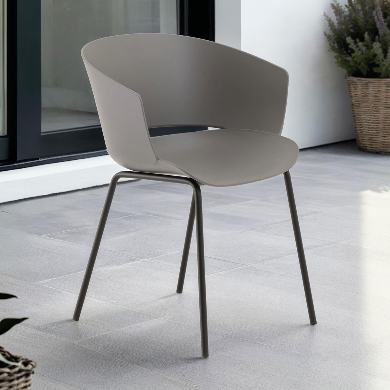IDIMEX Gartenstuhl NIVEL (4 St), In günstig online kaufen