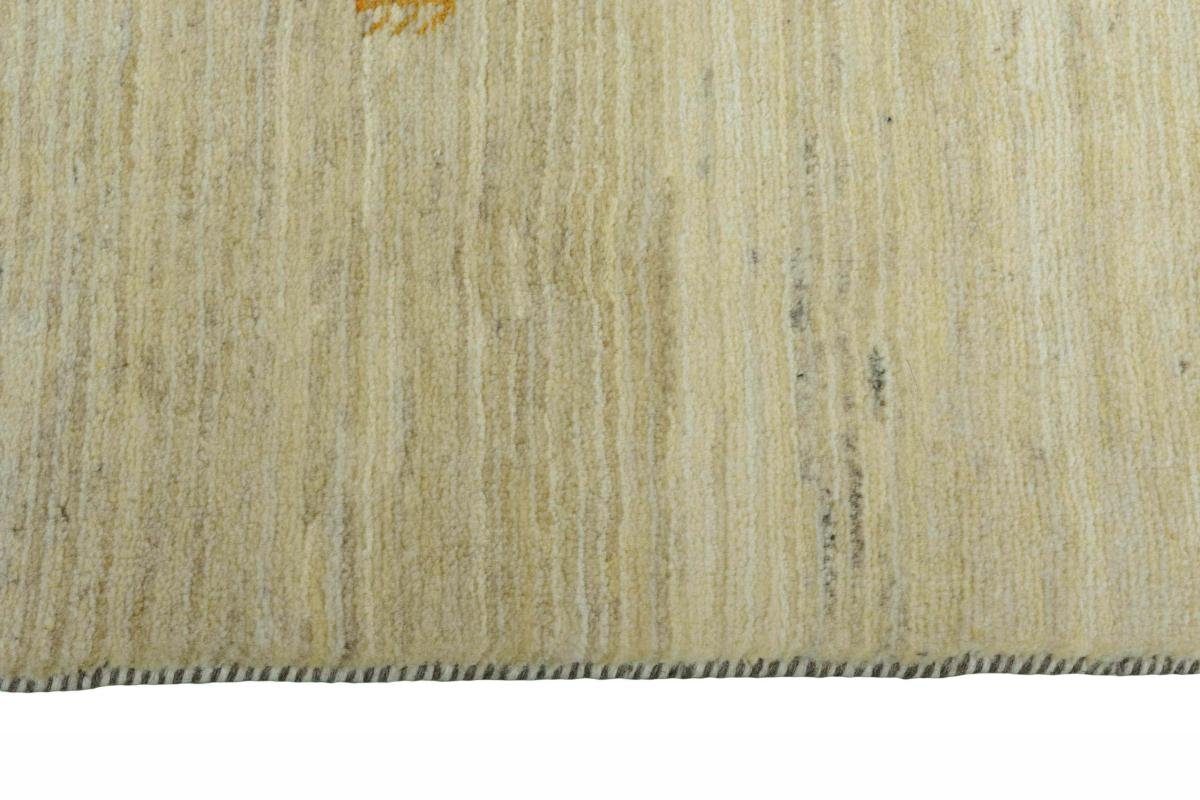 Perser Handgeknüpfter Moderner Orientteppich, 18 rechteckig, Höhe: Orientteppich Trading, 72x145 mm Gabbeh Nain