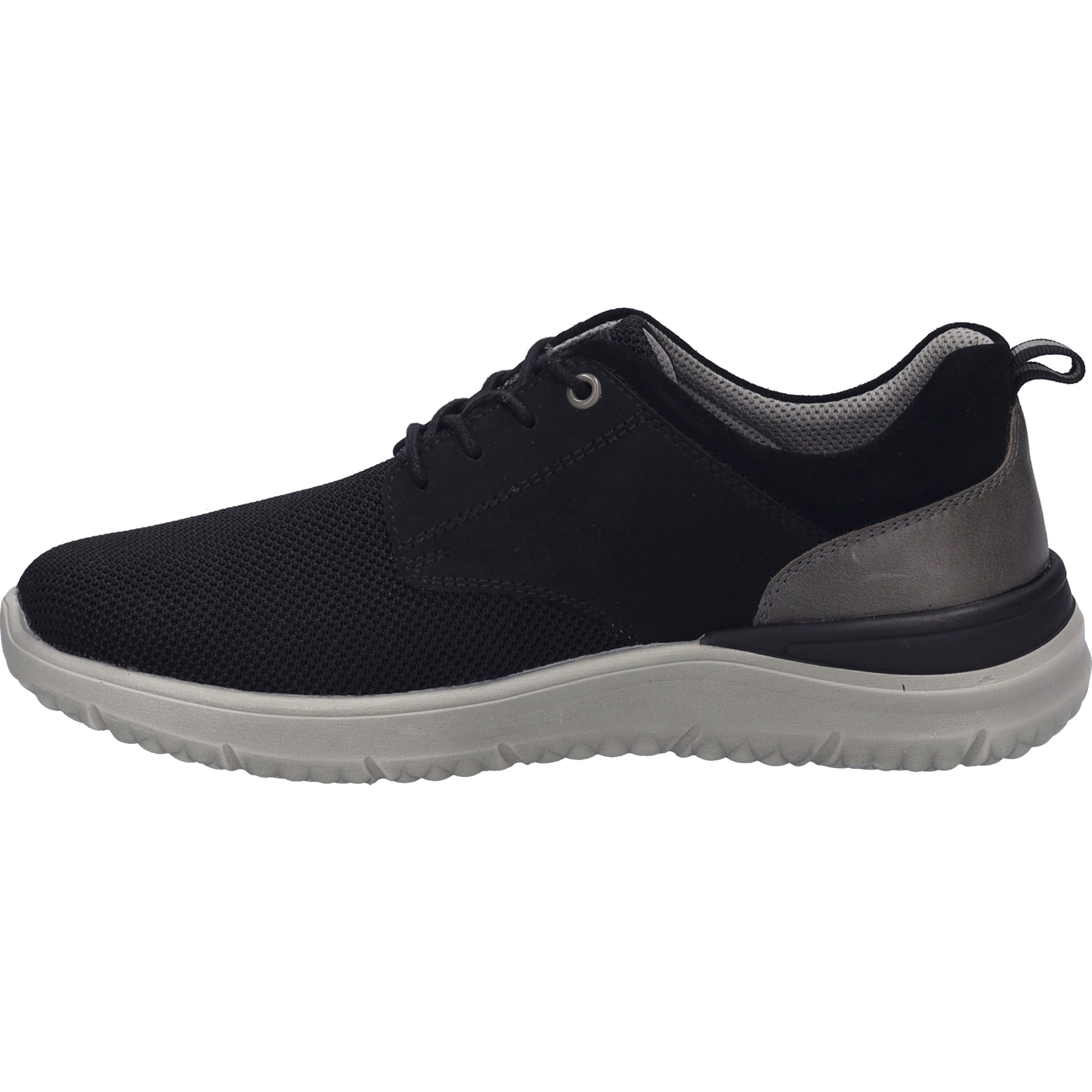 Josef Seibel Wales 03,schwarz Schnürschuh