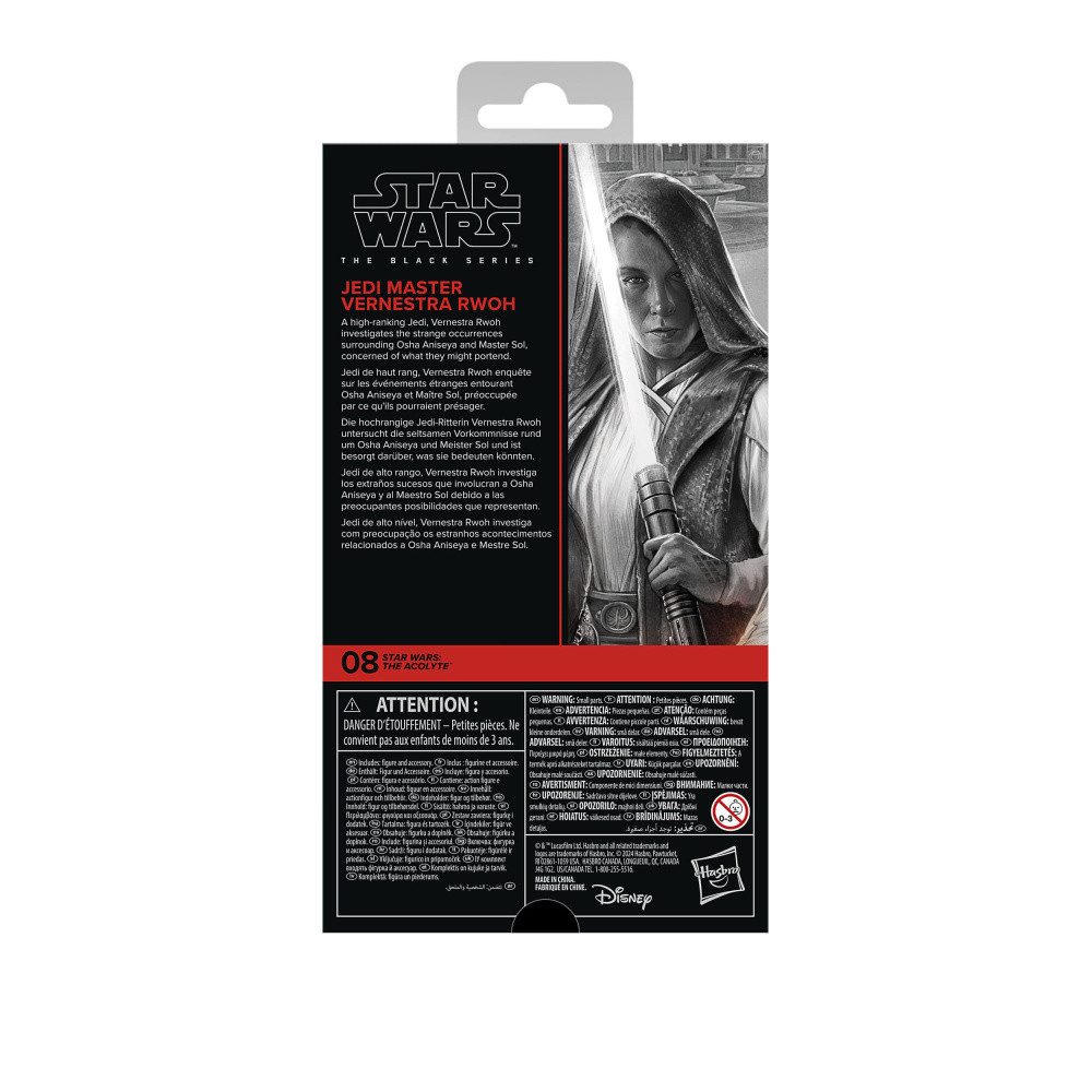 Hasbro Actionfigur Star Wars: The Acolyte Black Series Actionfigur Jedi Master Vernestra