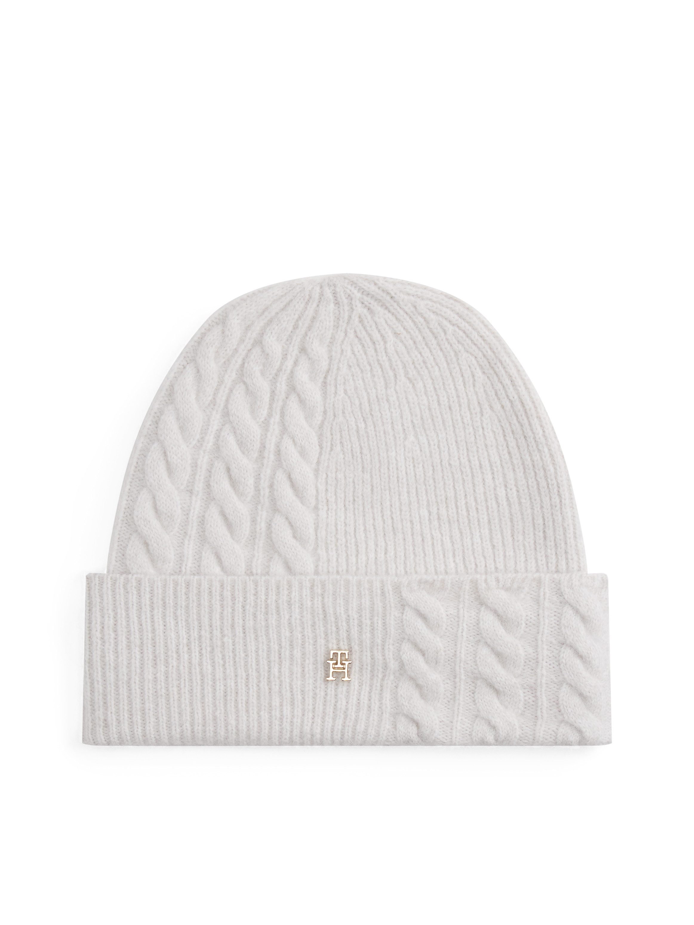 Tommy Hilfiger Beanie TH ELEVATED CHIC FLUFFY flauschig, mit Wolle, ca. 25x günstig online kaufen