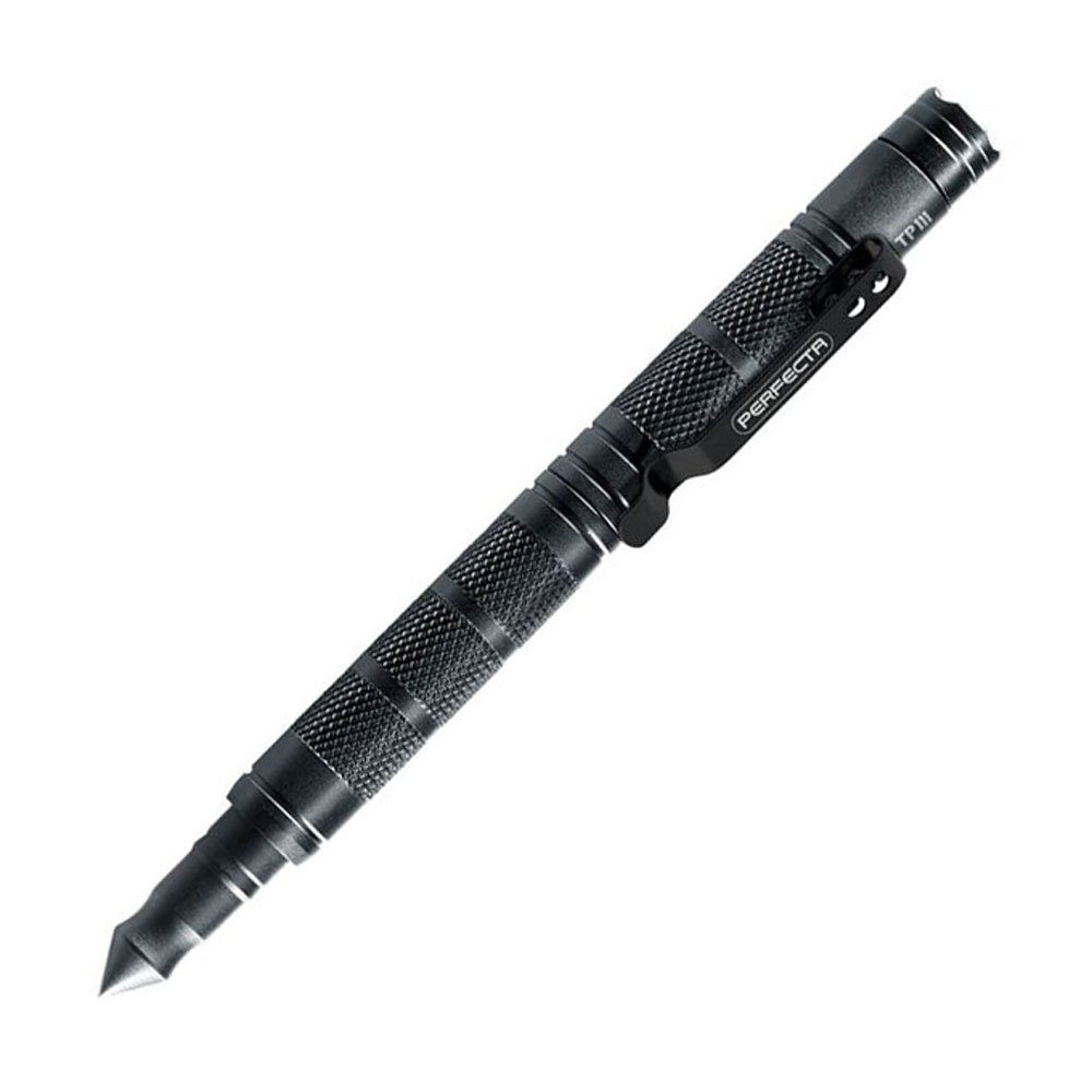 Perfecta Druckkugelschreiber Perfecta Tactical Pen mit III Kugelschreiber TP LED taktischer