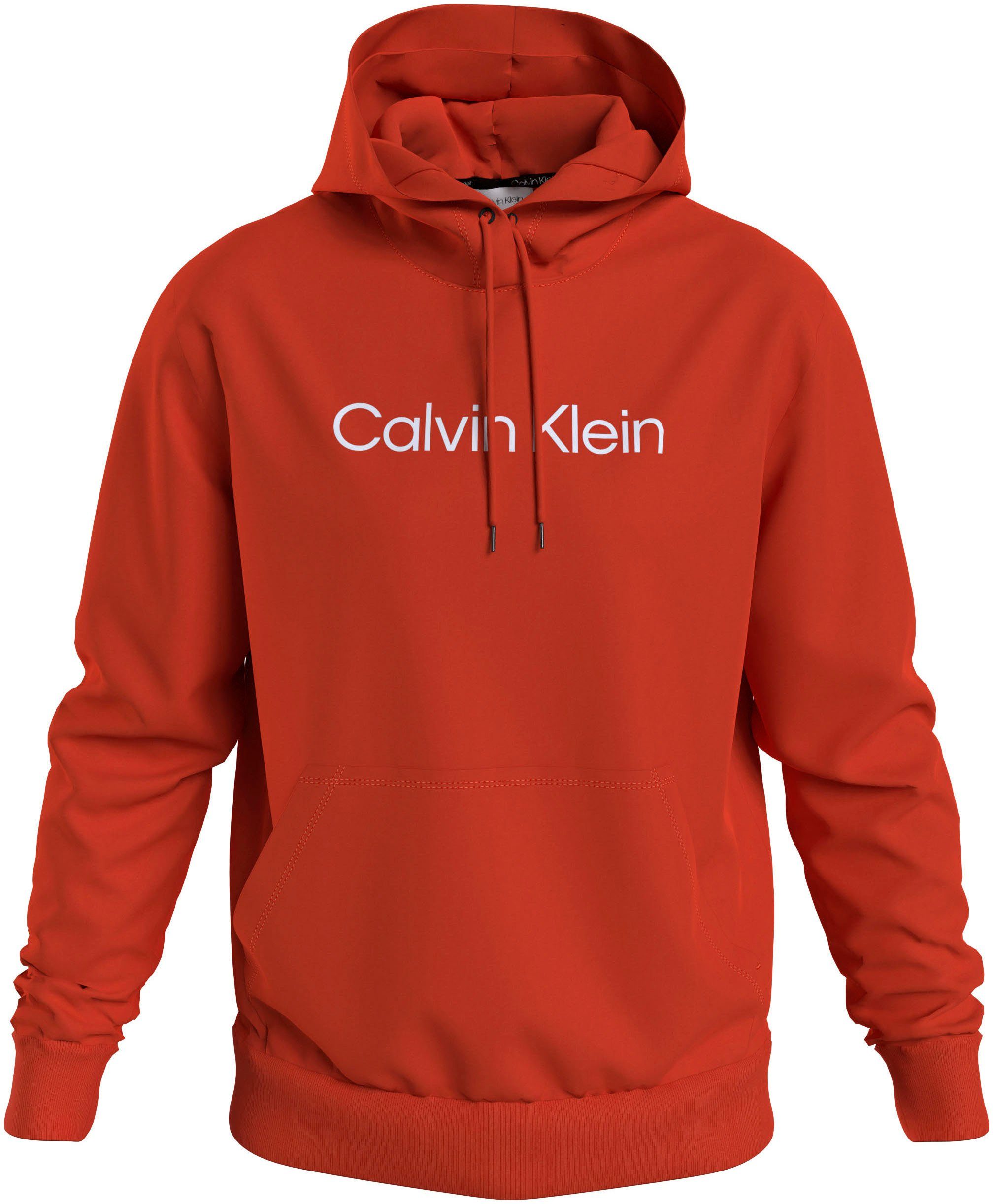 Calvin Klein Big&Tall Kapuzensweatshirt BT_HERO LOGO COMFORT HOODIE mit Markenlabel Spicy Orange