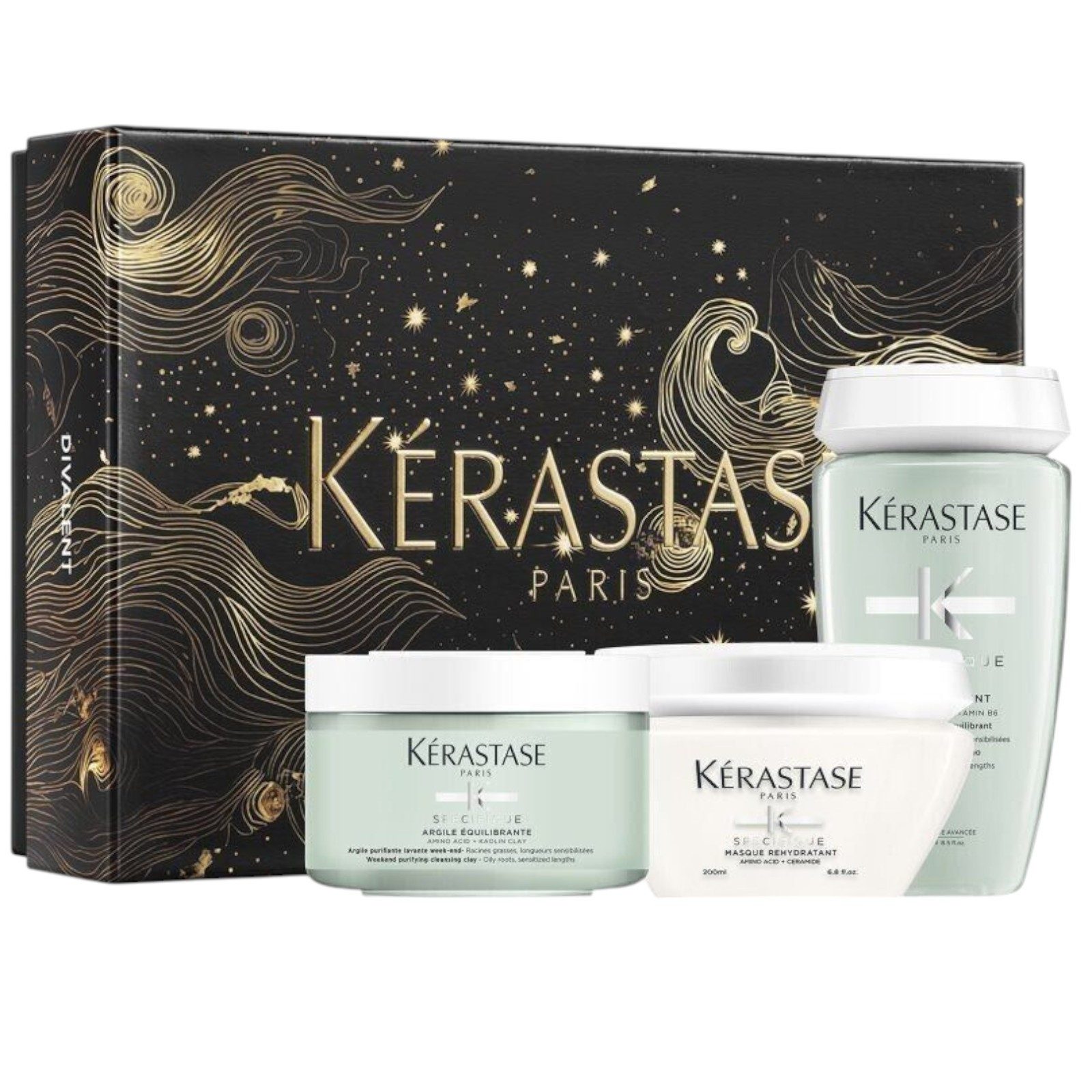 Kerastase Haarpflege-Set Kérastase Spécifique Gift Set (3 pcs), 3-tlg.