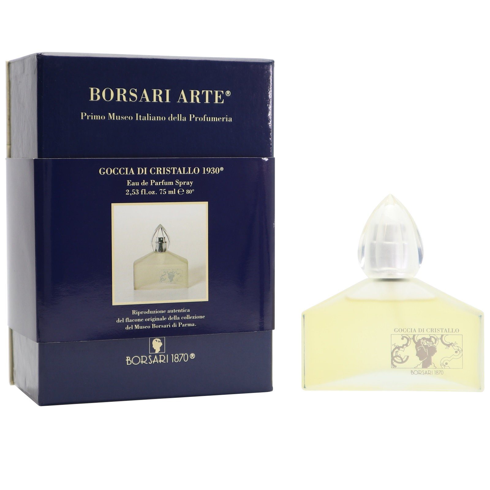 Borsari 1870 Eau de Parfum Borsari 1870 Arte Goccia di Cristallo Eau de Parfum Spray 75 ml