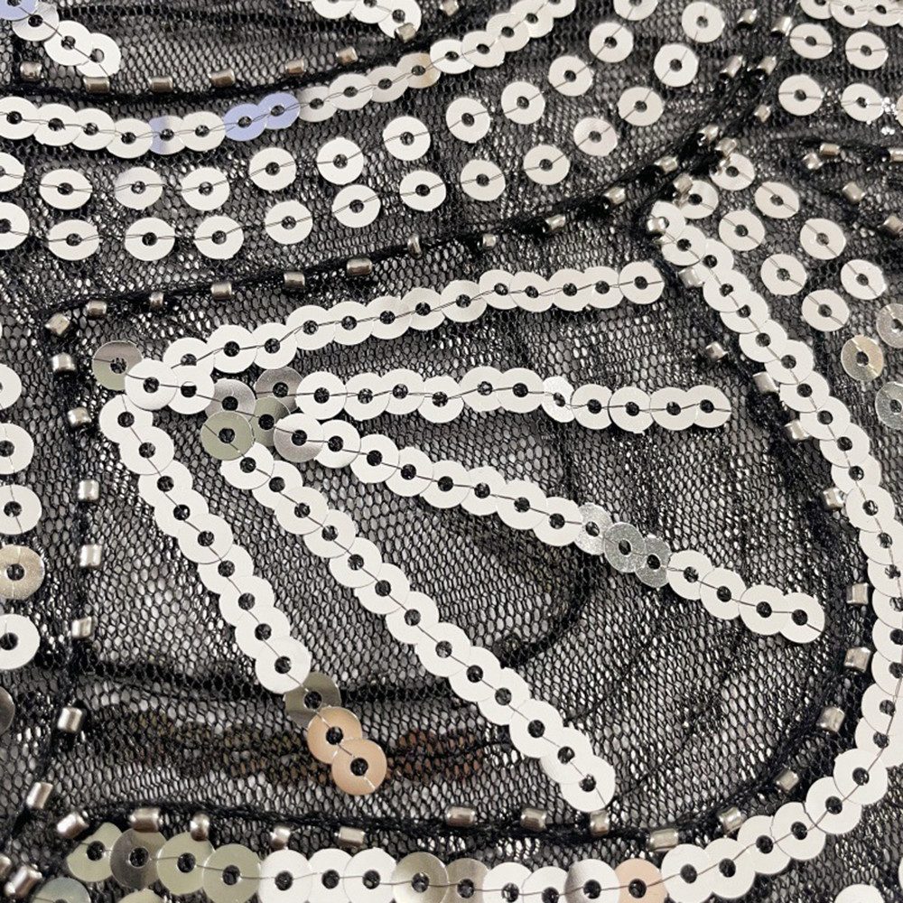 Coonoor Modeschal Retro Schal Umschlagtücher für Abendkleider Stola, für Hochzeit Party Gatsby Kostüm Accessoires – Bild 5 von 5
