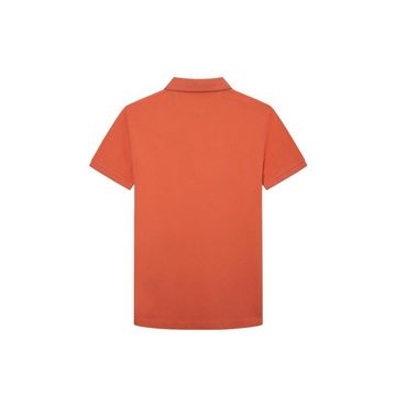 Hackett London Poloshirt koralle passform textil (1-tlg)