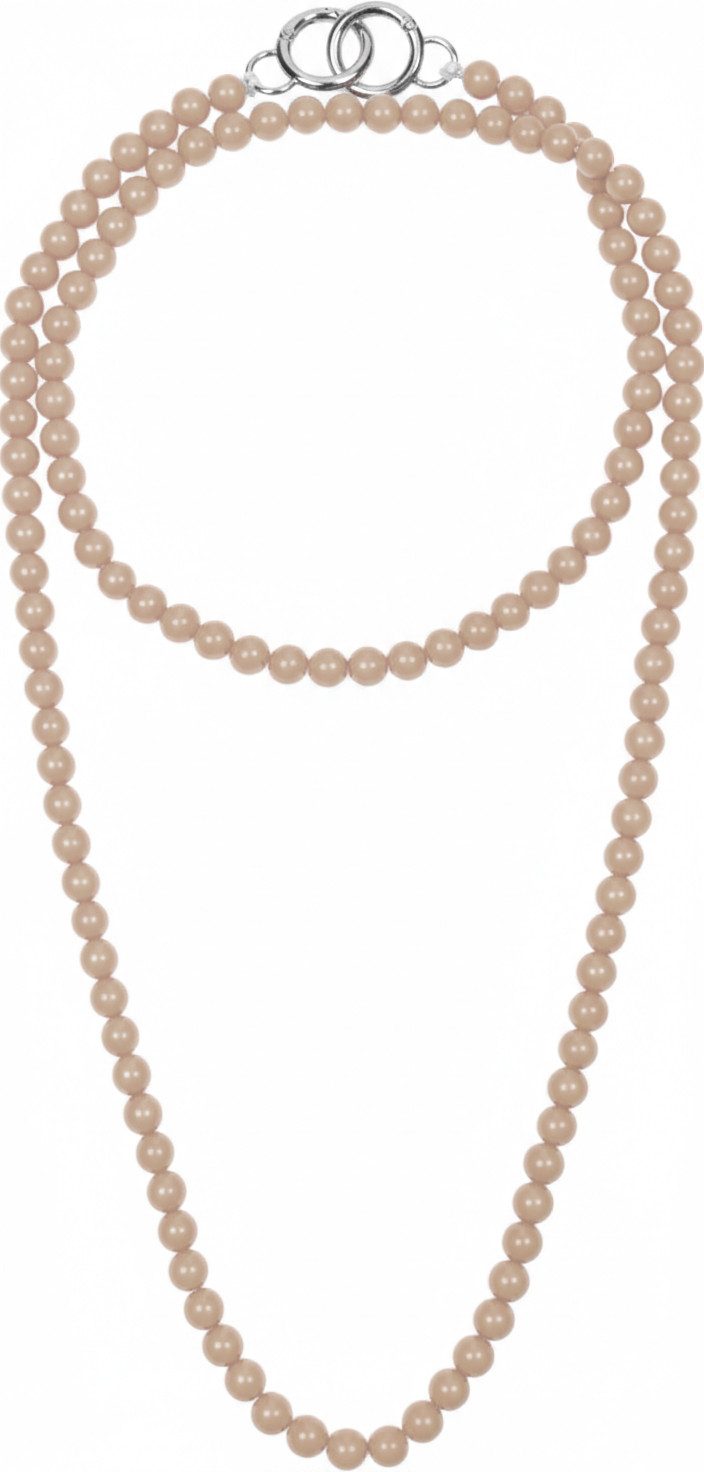 styleBREAKER Schulterriemen Perlen Handykette mit Chain Inlay Taschengurt (1-St)