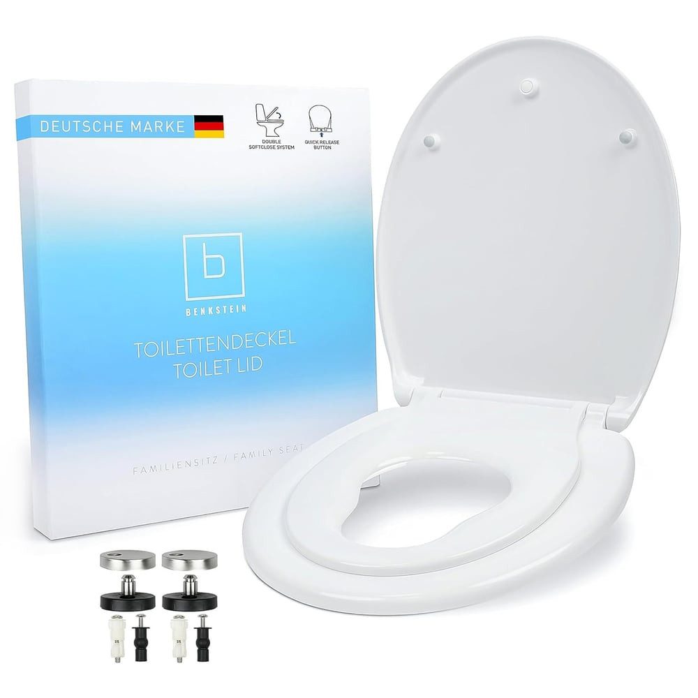 Benkstein Kinder-WC-Sitz Toilettensitz für Kinder mit Absenkautomatik, Toil günstig online kaufen