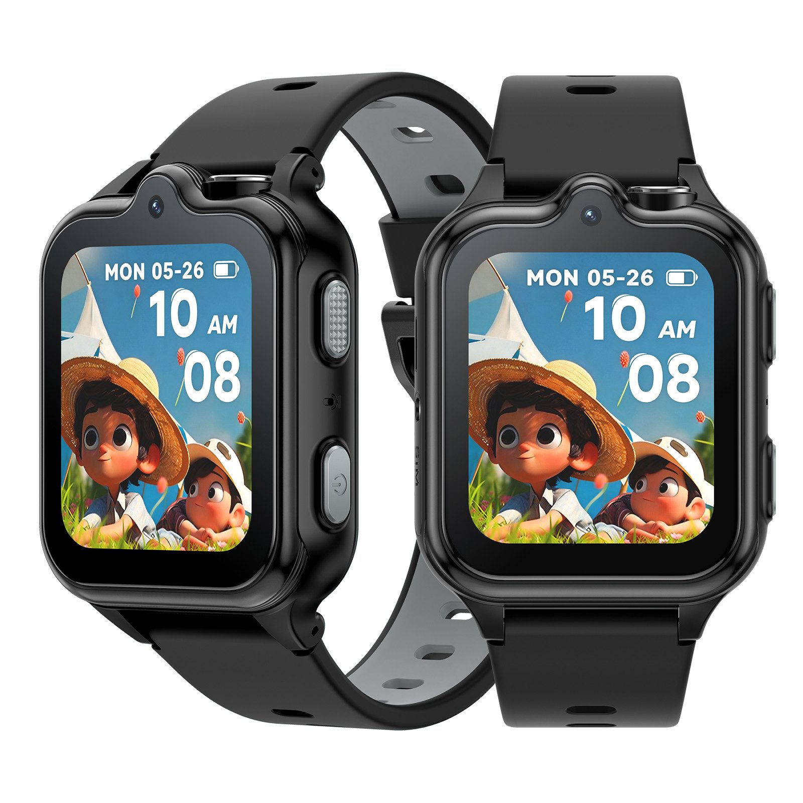 DOOGEE 4G Kinder-Smartwatch mit GPS-Ortung,SOS und Videoanruf,2+16GB,IP68 Watch (Proprietär)