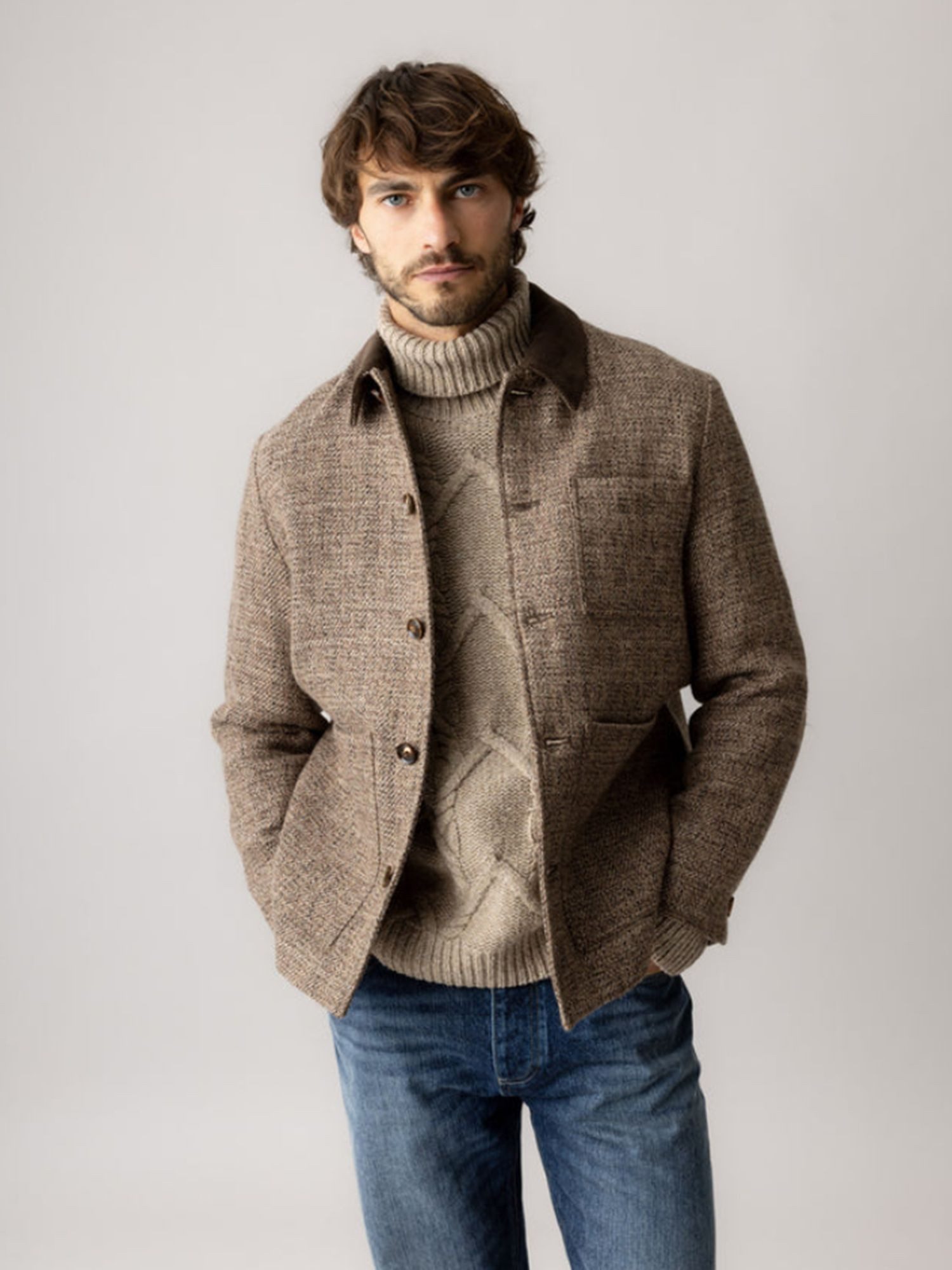Mos Mosh Outdoorjacke MMGWarren Tweed Jacket – Bild 4 von 4