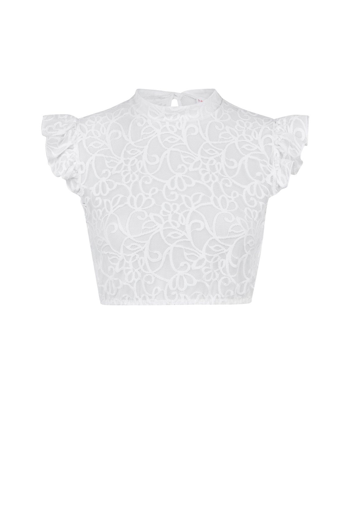 Nina Von C. Dirndlbluse Dirndl-Bluse Chiara, kurzarm - weiss günstig online kaufen