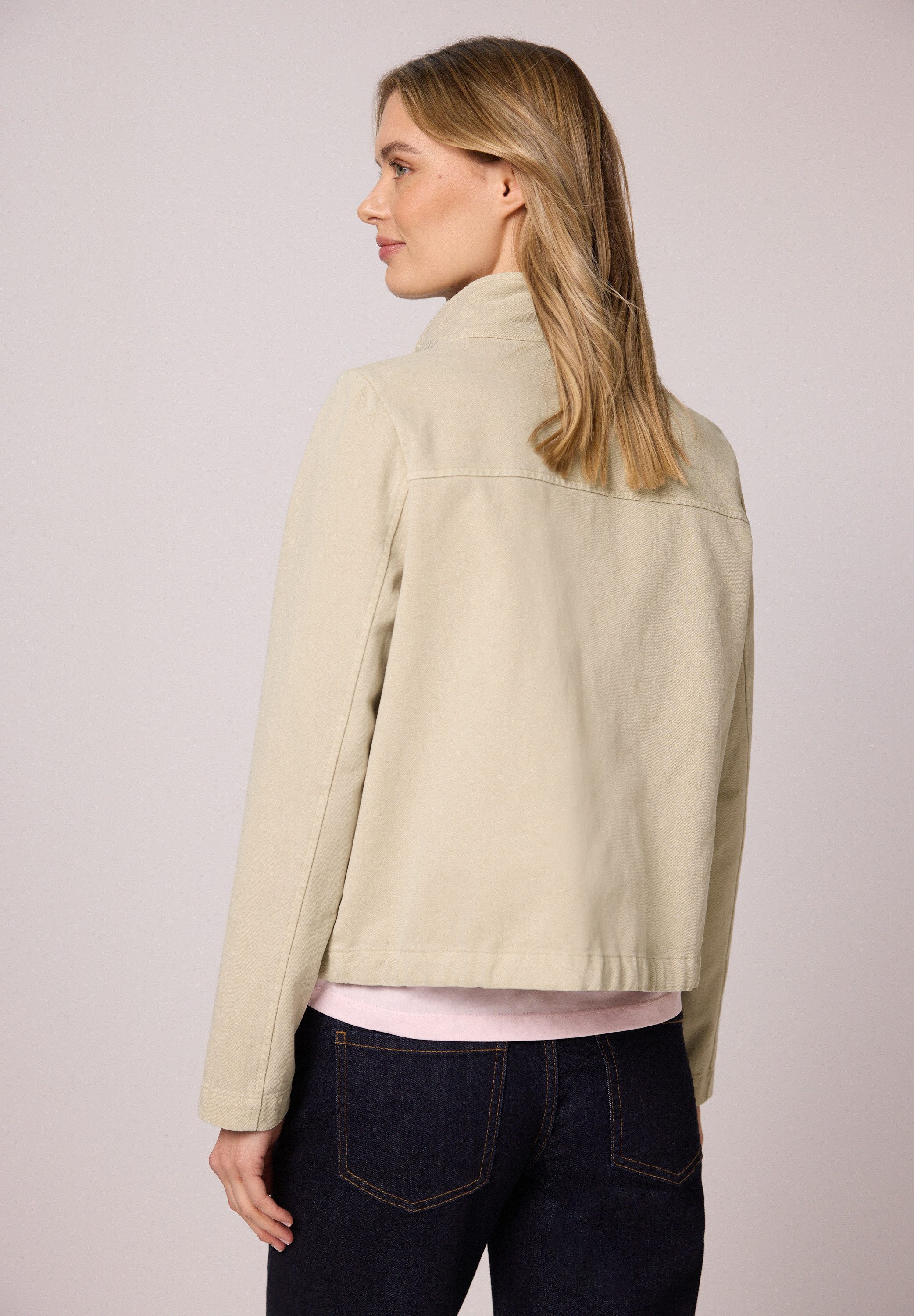 STREET ONE Kurzjacke aus reiner Baumwolle günstig online kaufen