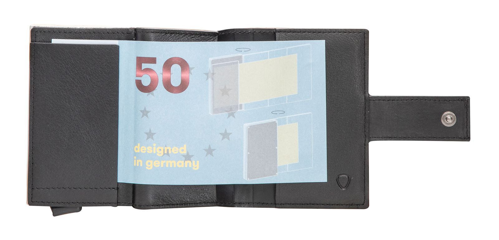 Strellson Kartenetui Carter, mit RFID-Blocker Schutz