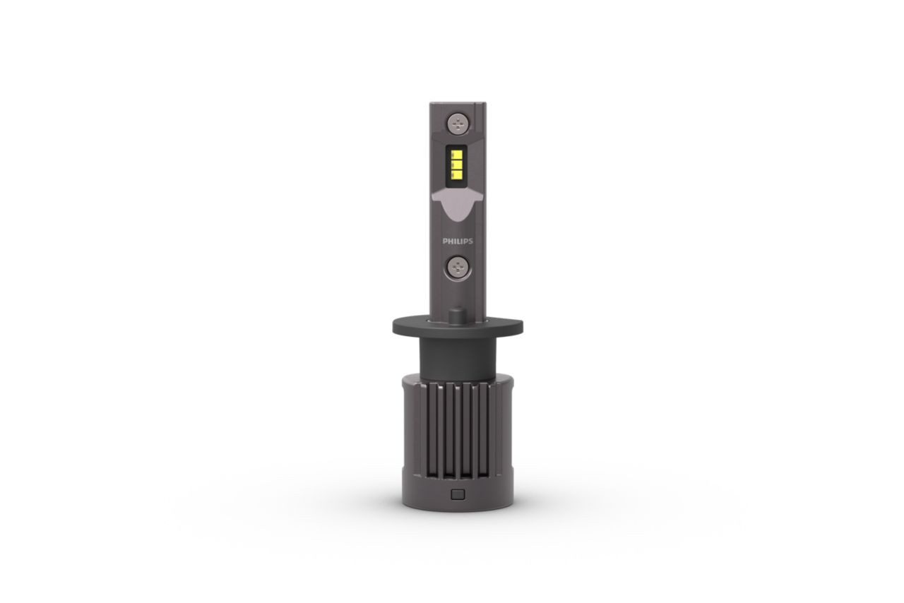 Philips KFZ-Ersatzleuchte LED H1 12V 13W Ultinon Pro6000 Boost Gen2 +450% mit Straßenzulassung, H1, Kaltweiß, Boost Performance