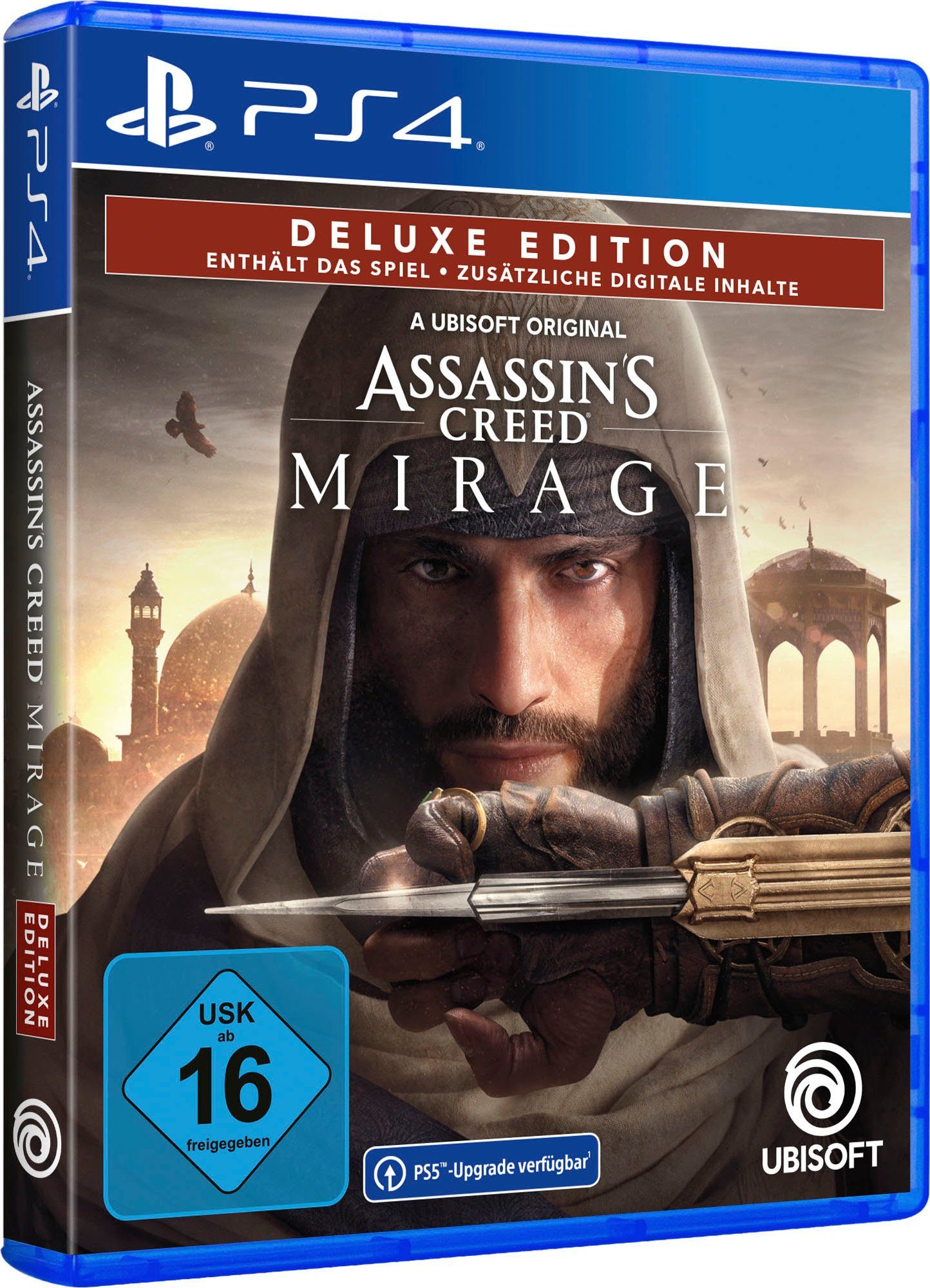UBISOFT Assassin's Creed Mirage Deluxe Edition - (kostenloses Upgrade auf PS5) PlayStation 4