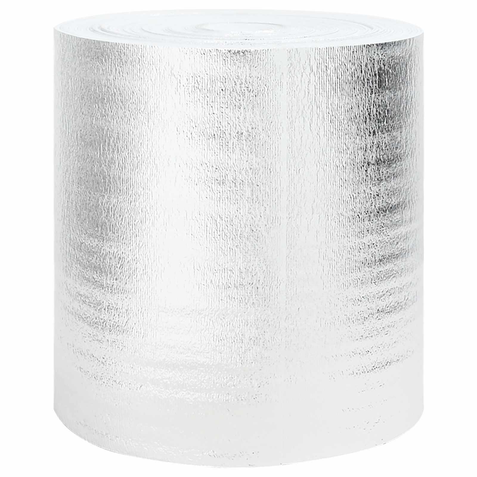 vidaXL Heizkörperreflexionsfolie, Heizkörper-Reflektorfolie Silber 25 x 0,5 m Polyethylen