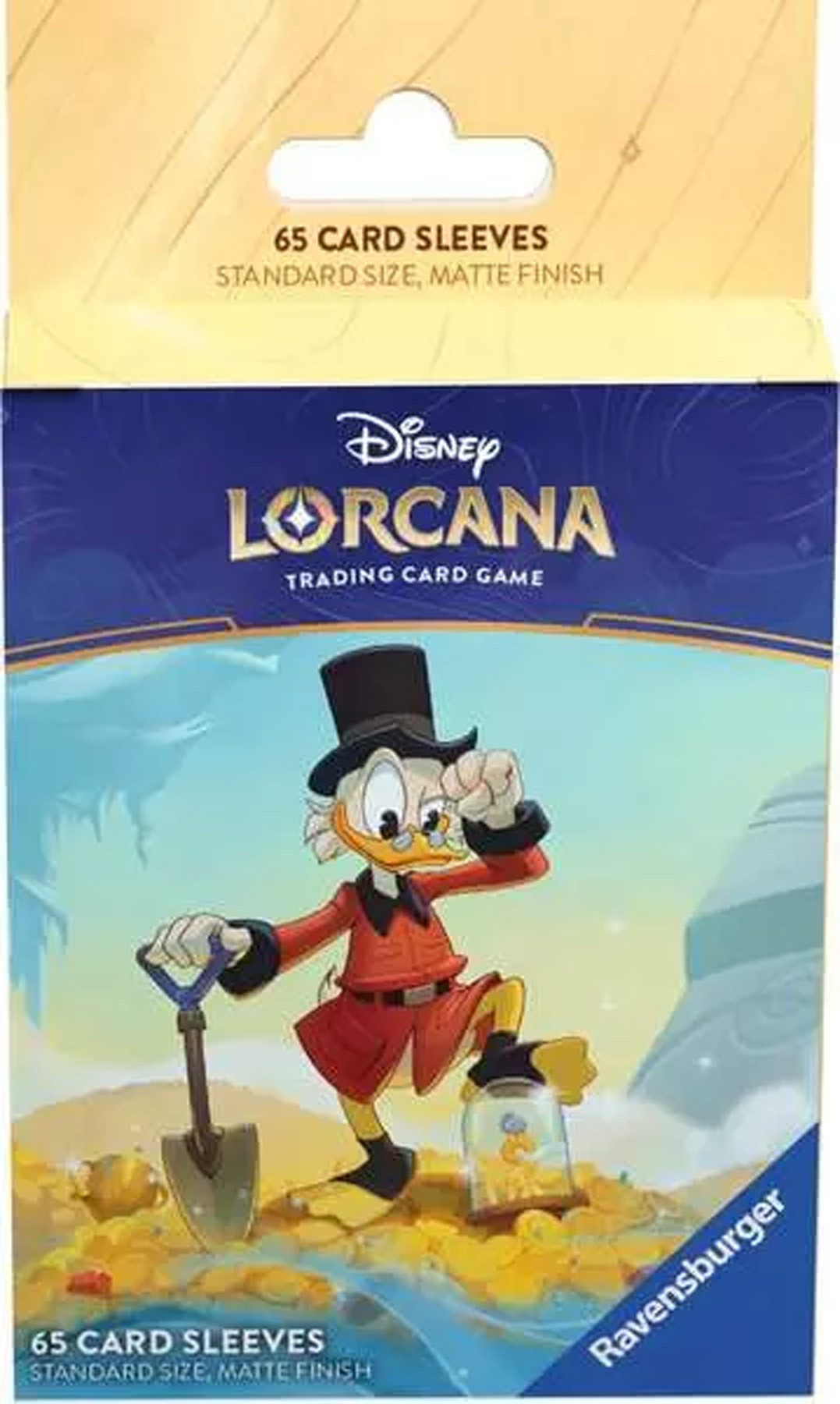 Ravensburger Sammelkarte Die Tintenlande - Kartenhüllen Dagobert Duck