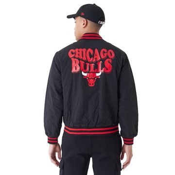 New Era Bomberjacke College BACKPRINT Chicago Bulls
