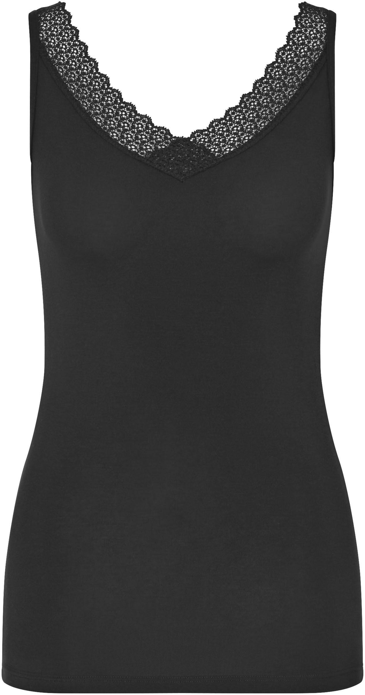 Triumph Tanktop Feel of Modal seidenweich, V-Ausschnitt mit Verzierung, sch günstig online kaufen